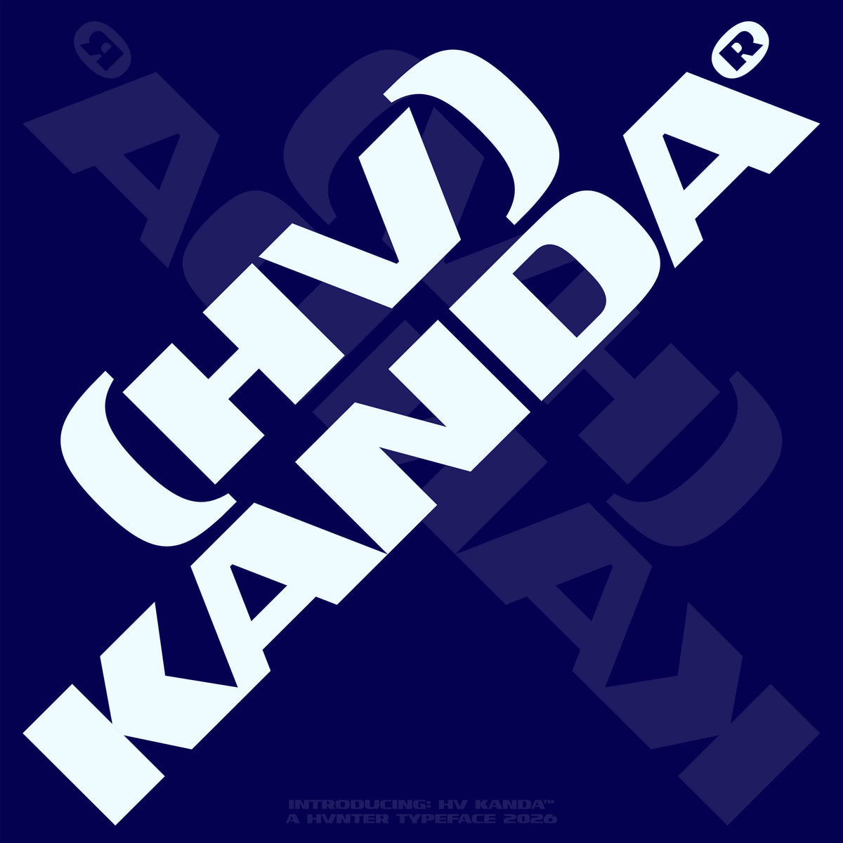 HV Kanda Typeface hvnter