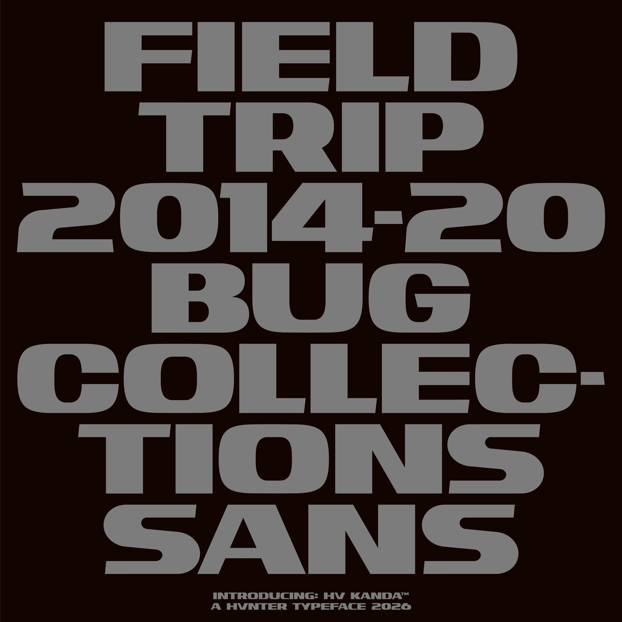 HV Kanda Typeface hvnter