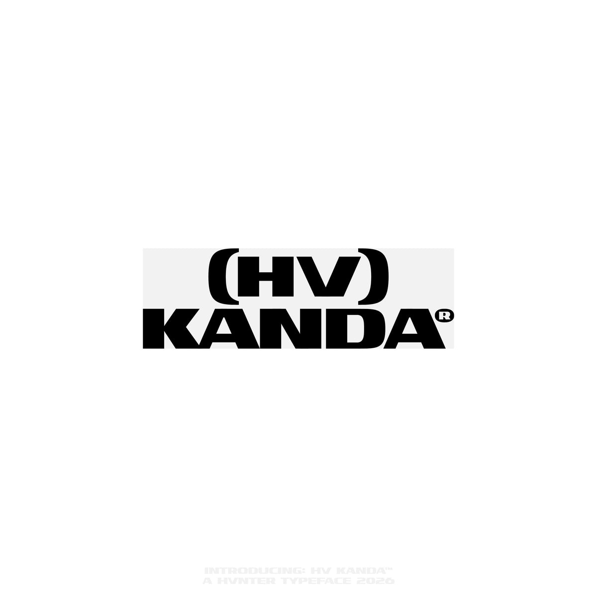 HV Kanda Typeface hvnter