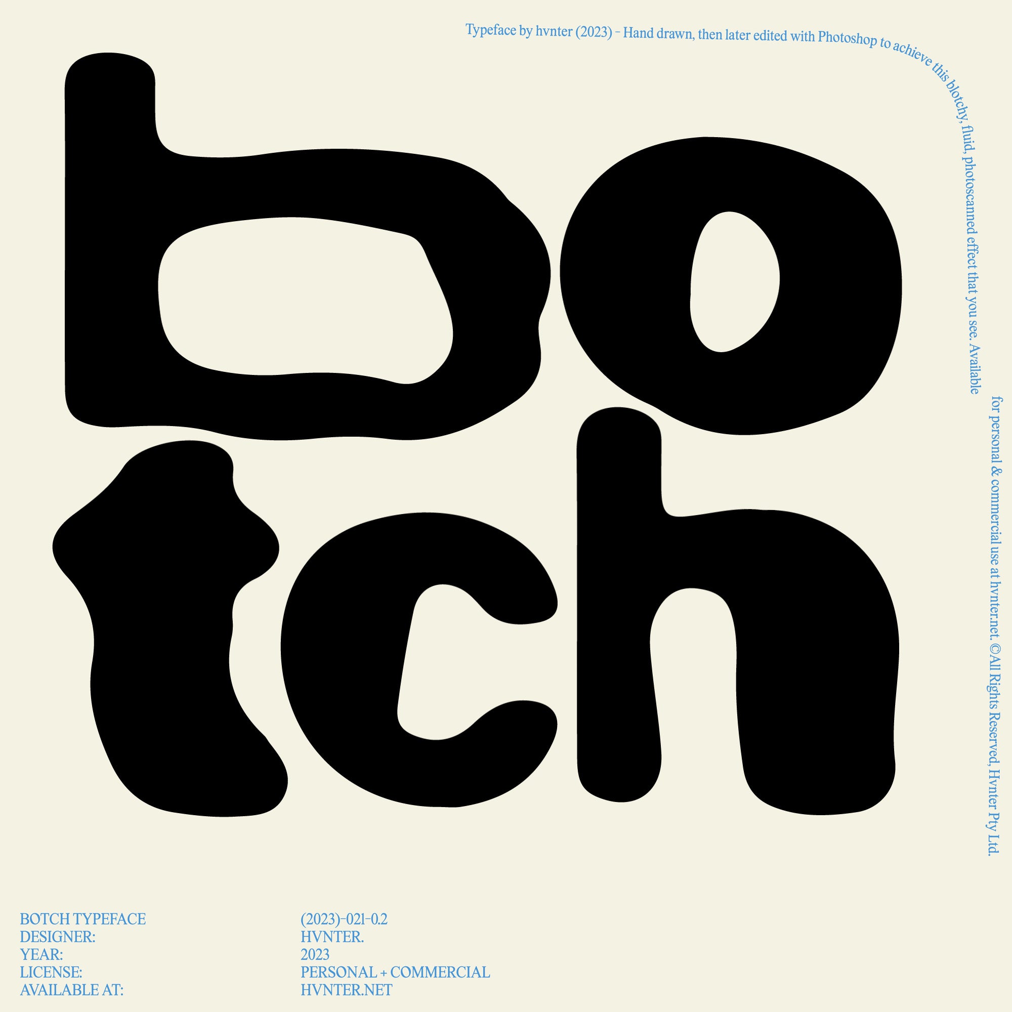 Botch Font – Bubbly, Hand-Drawn Font for Unique Designs – 6TM® MAGAZINE