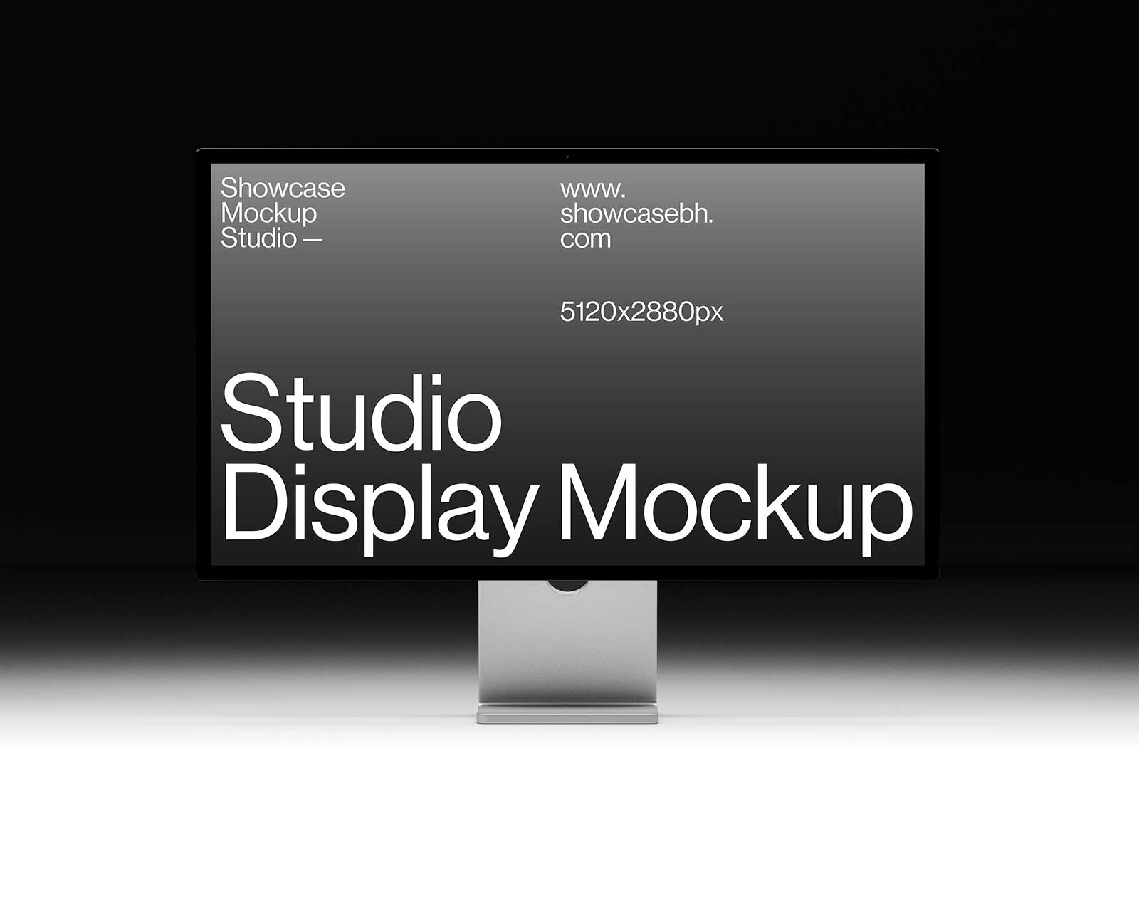 GD08_Studio Display Mockup Showcase Mockups