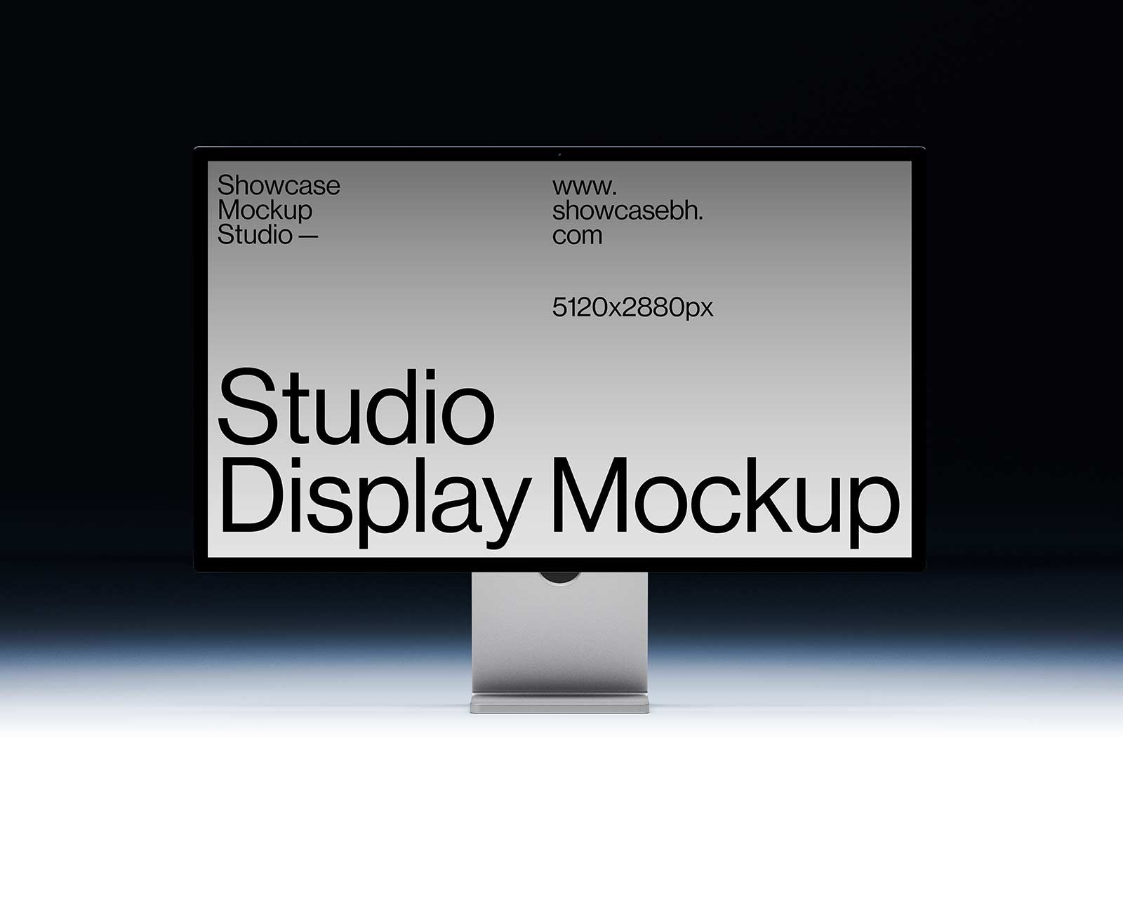 GD08_Studio Display Mockup Showcase Mockups