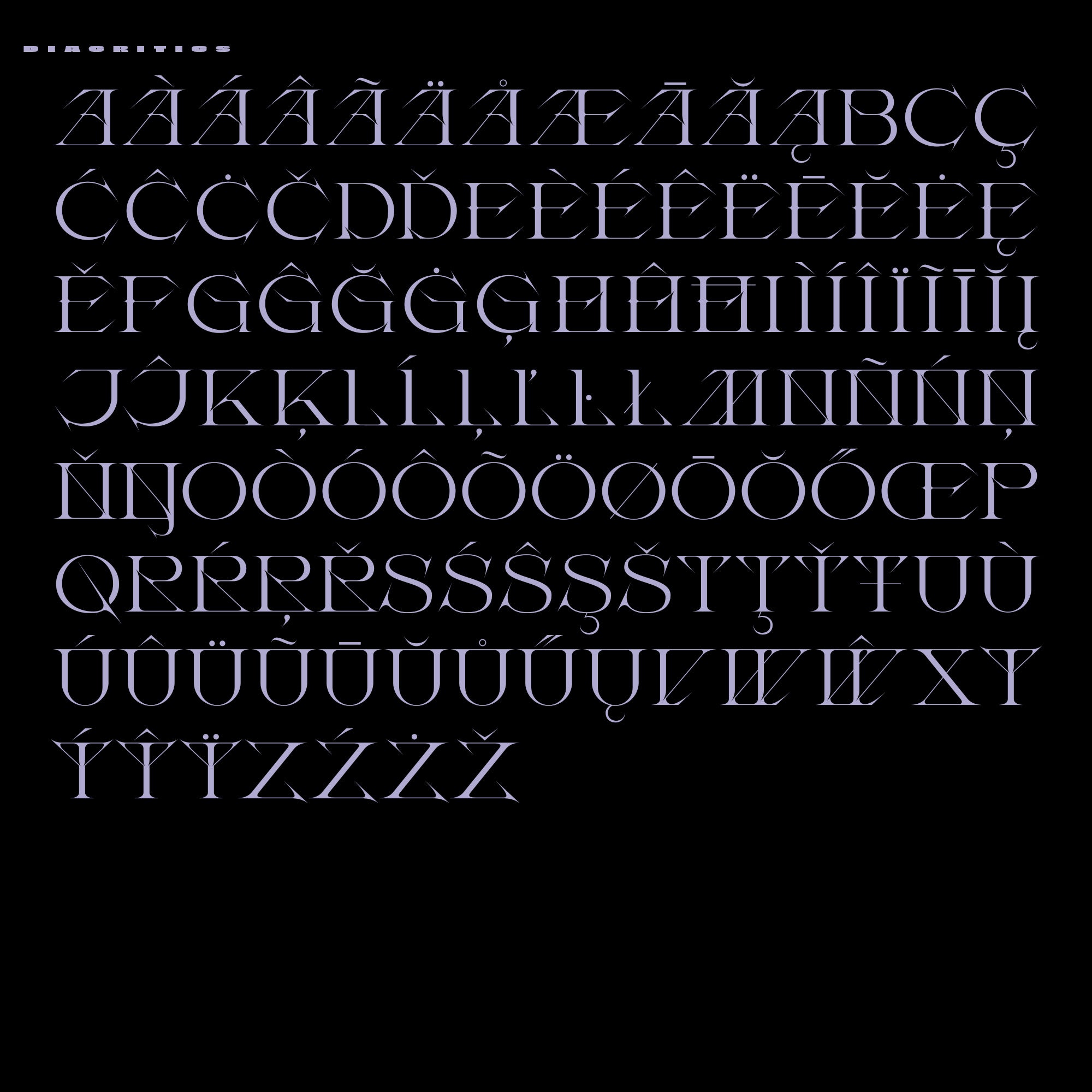 Dælort Typeface Jules Bigot