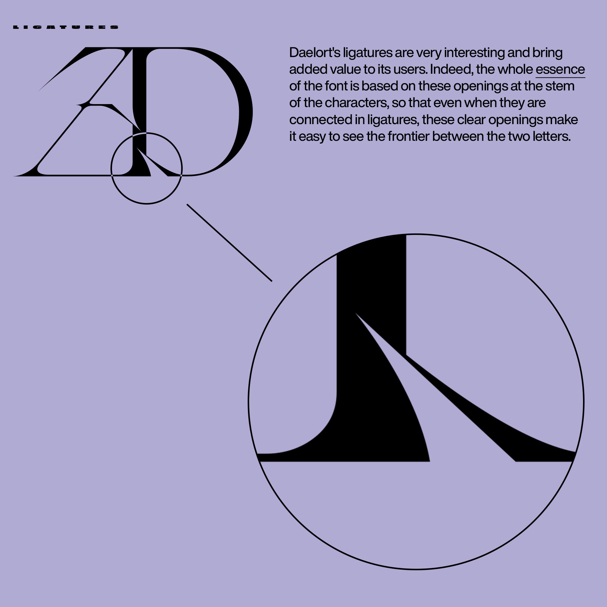 Dælort Typeface Jules Bigot