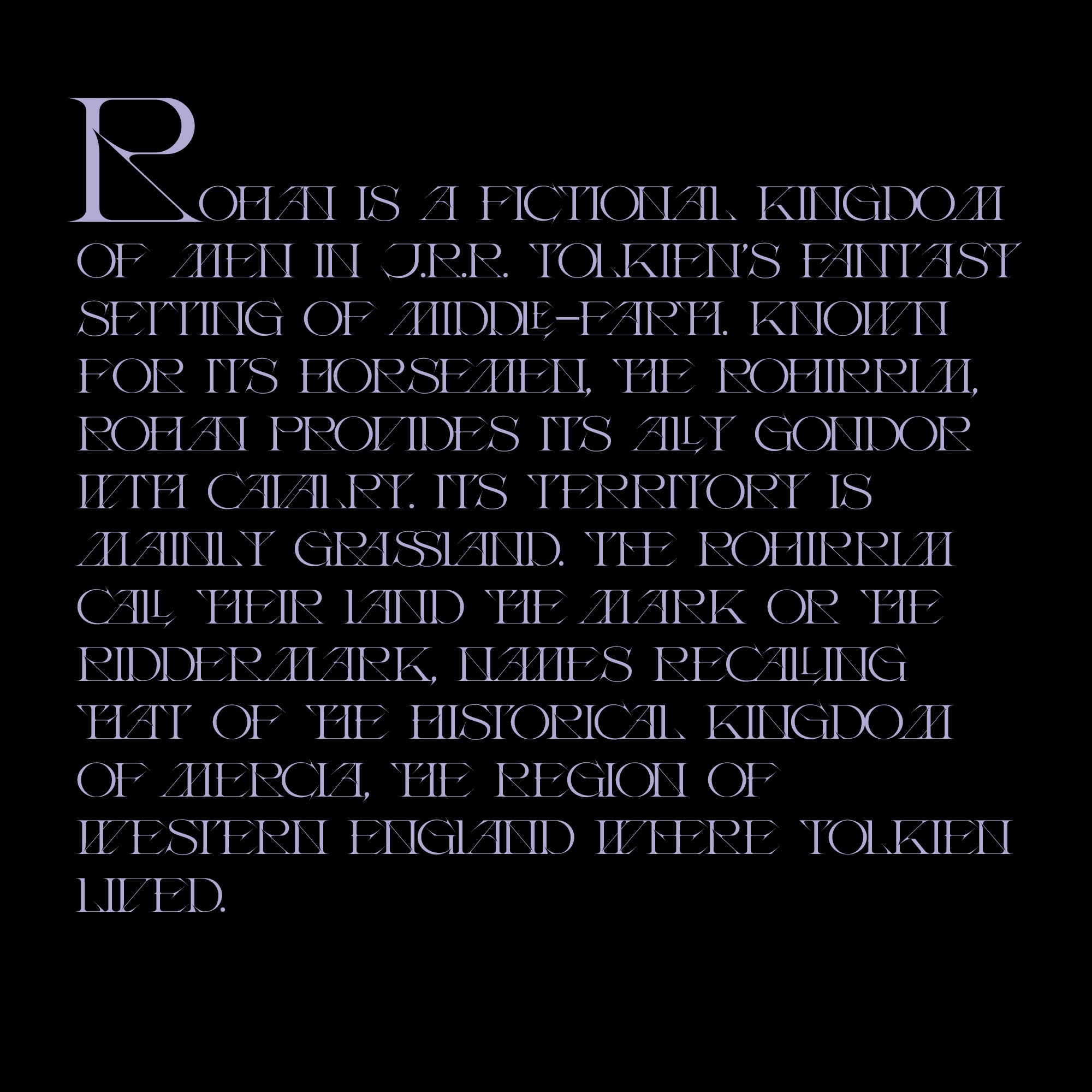 Dælort Typeface Jules Bigot