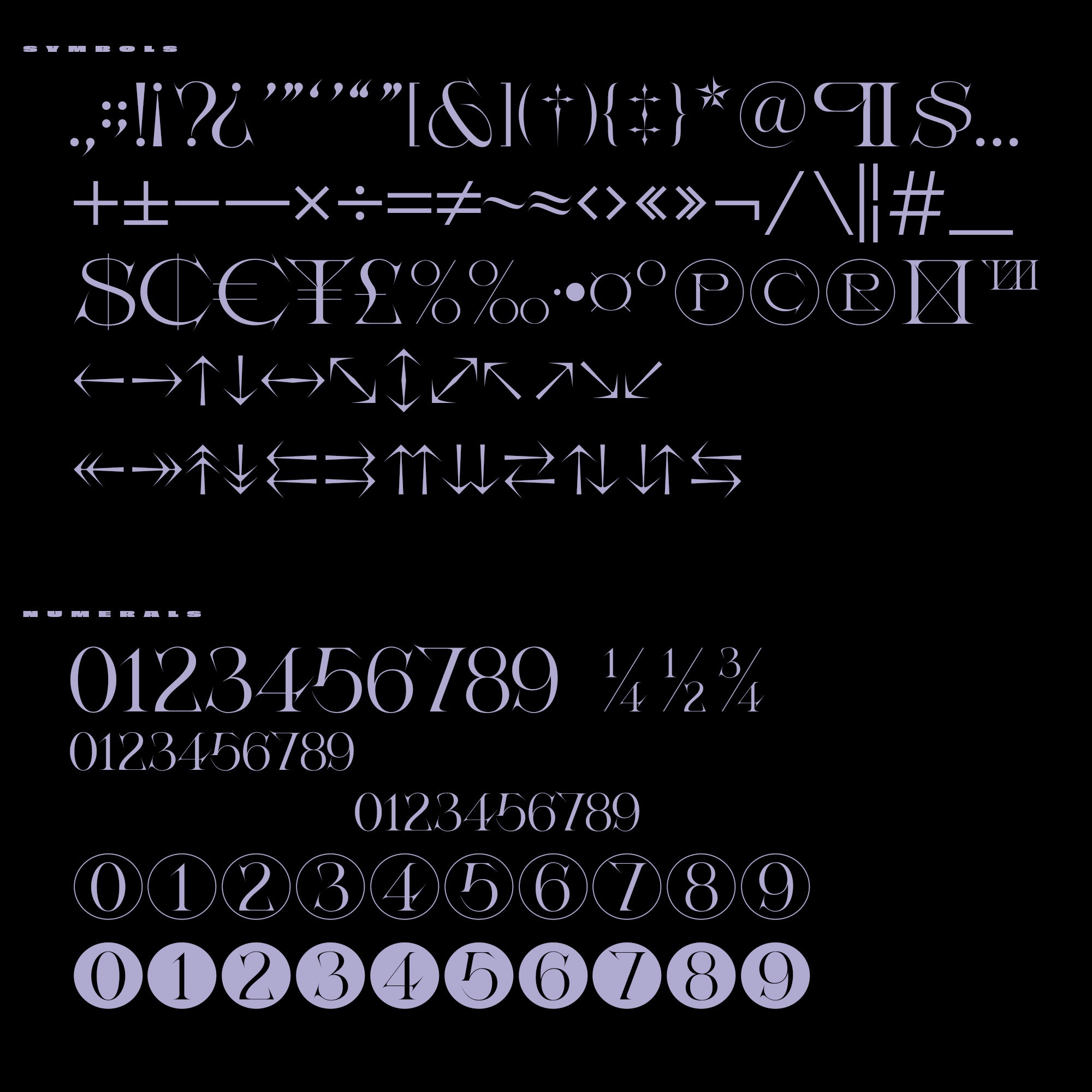 Dælort Typeface Jules Bigot