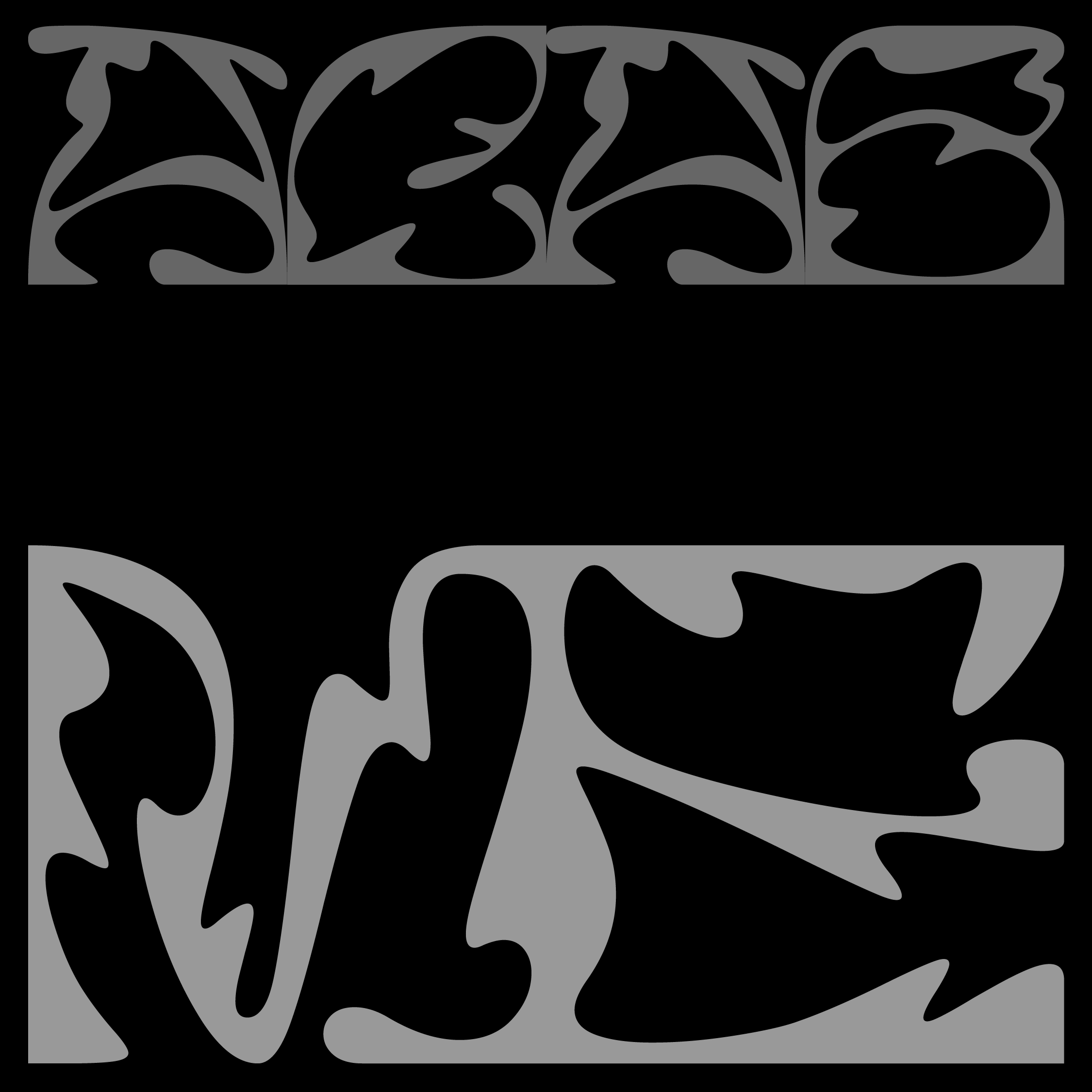 Bezier Typeface Lena Weber