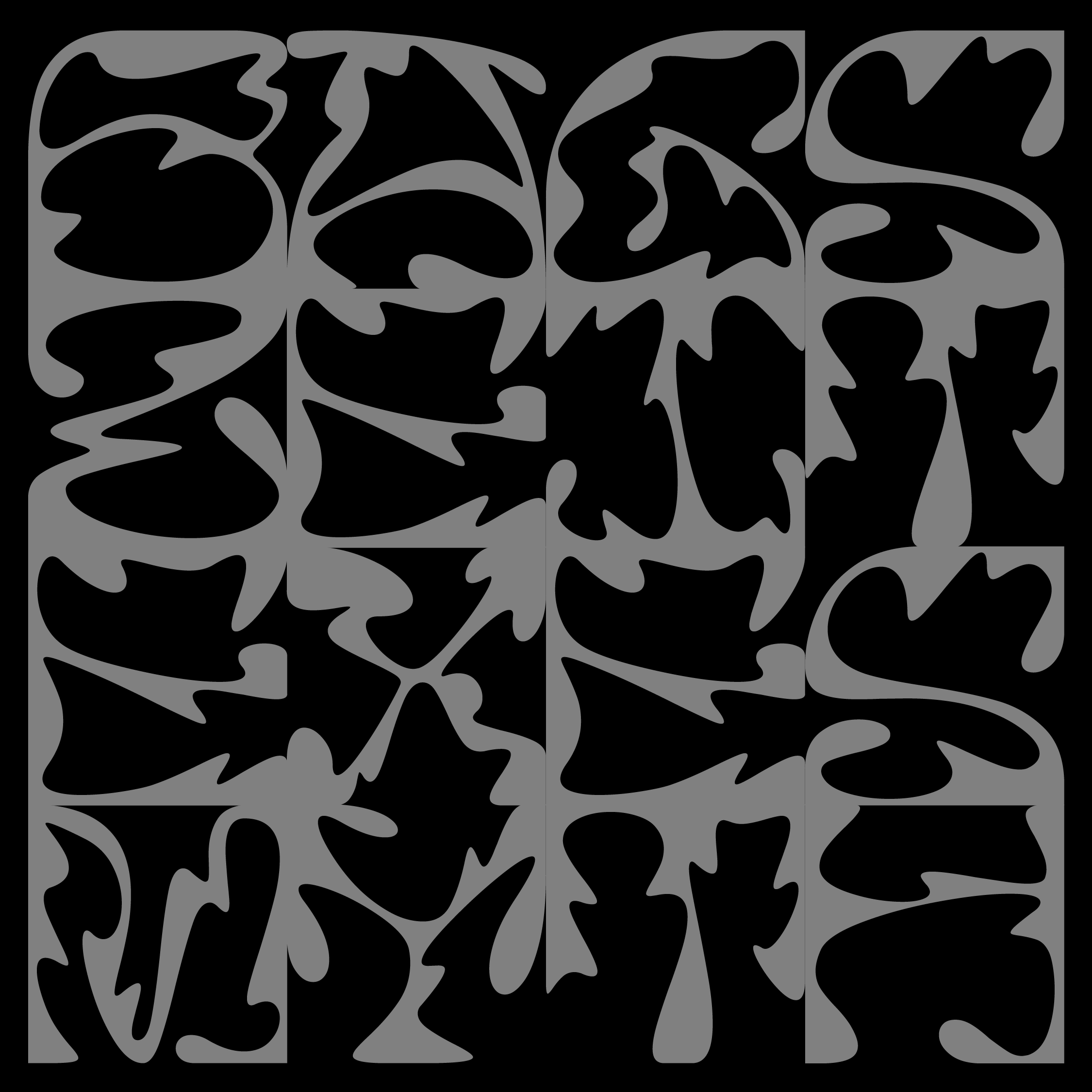 Bezier Typeface Lena Weber