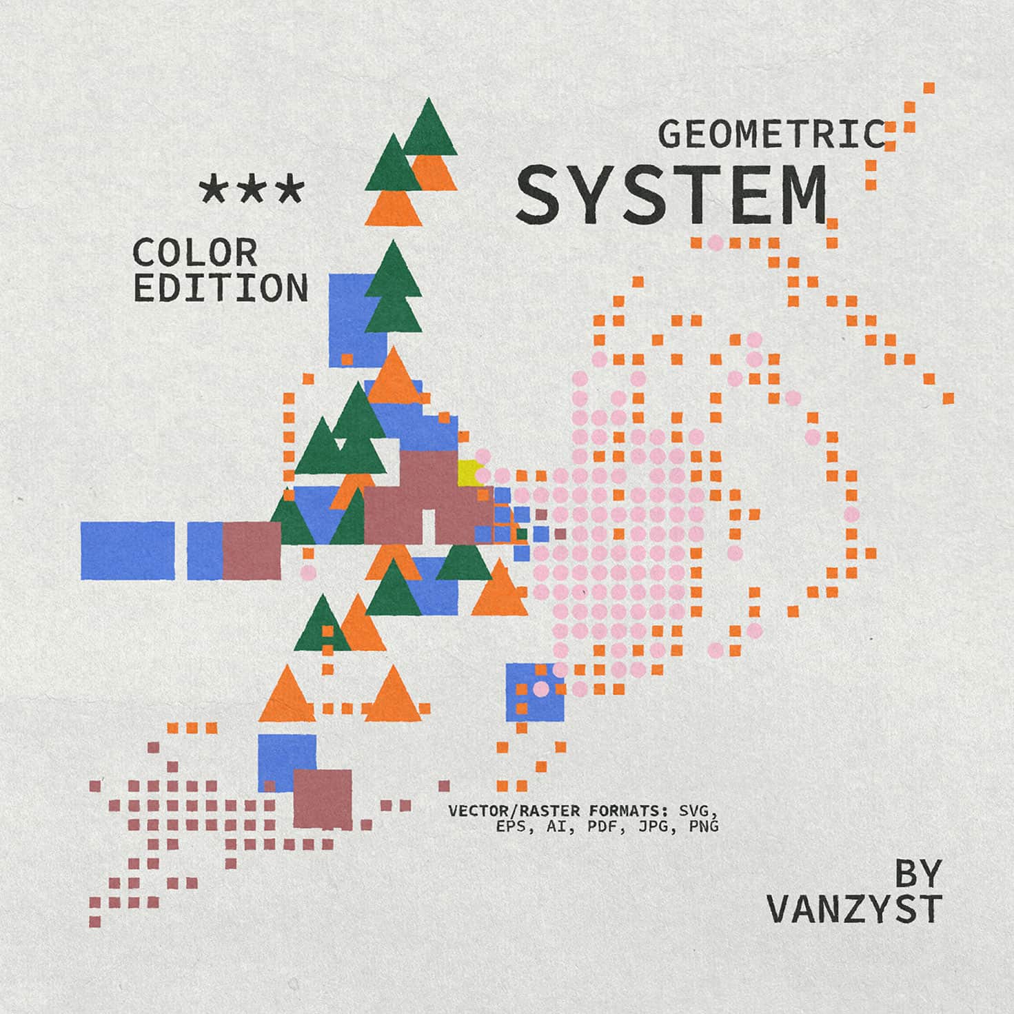 Geometric System Collection Vanzyst