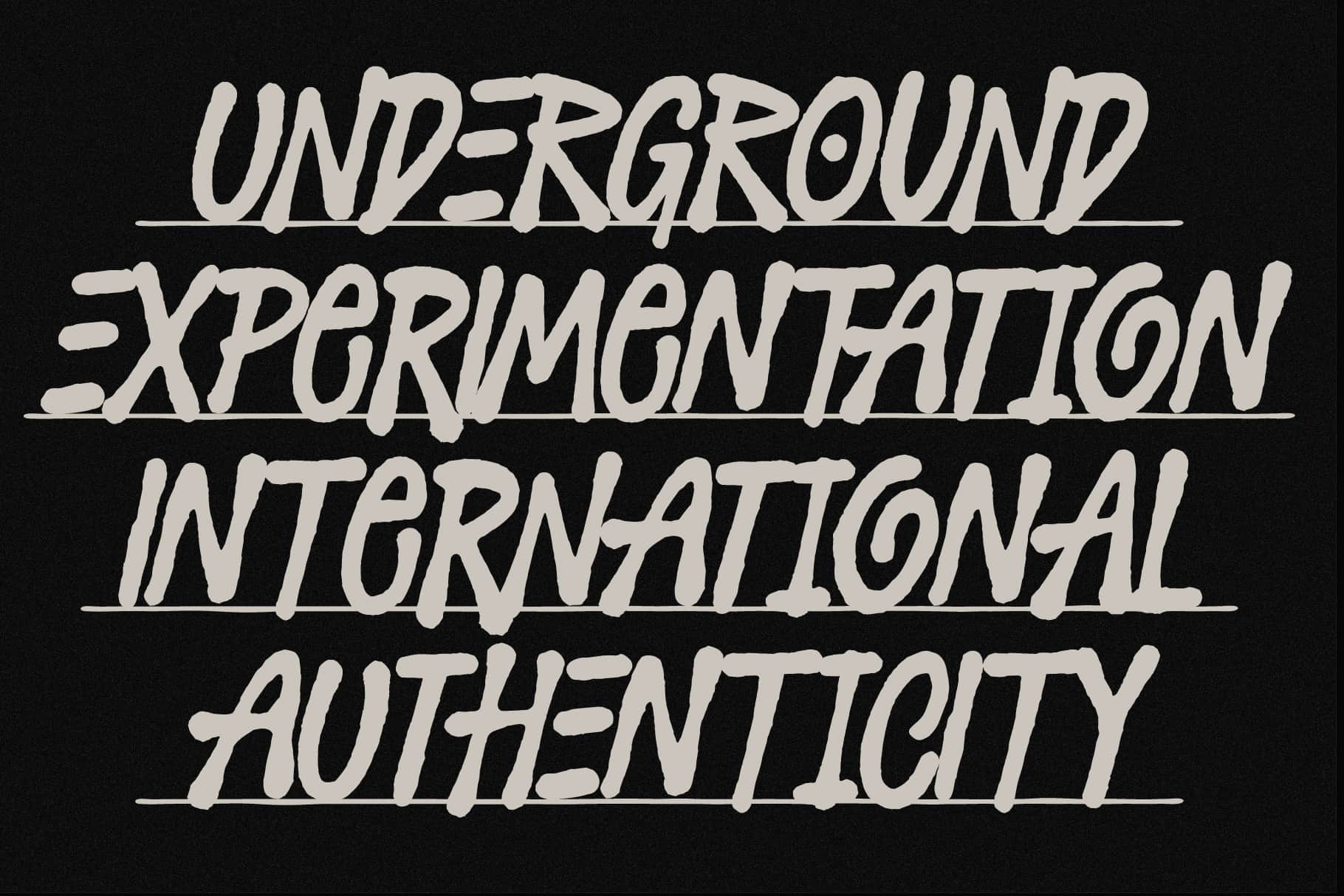 Bodark Typeface The Native Saint Club