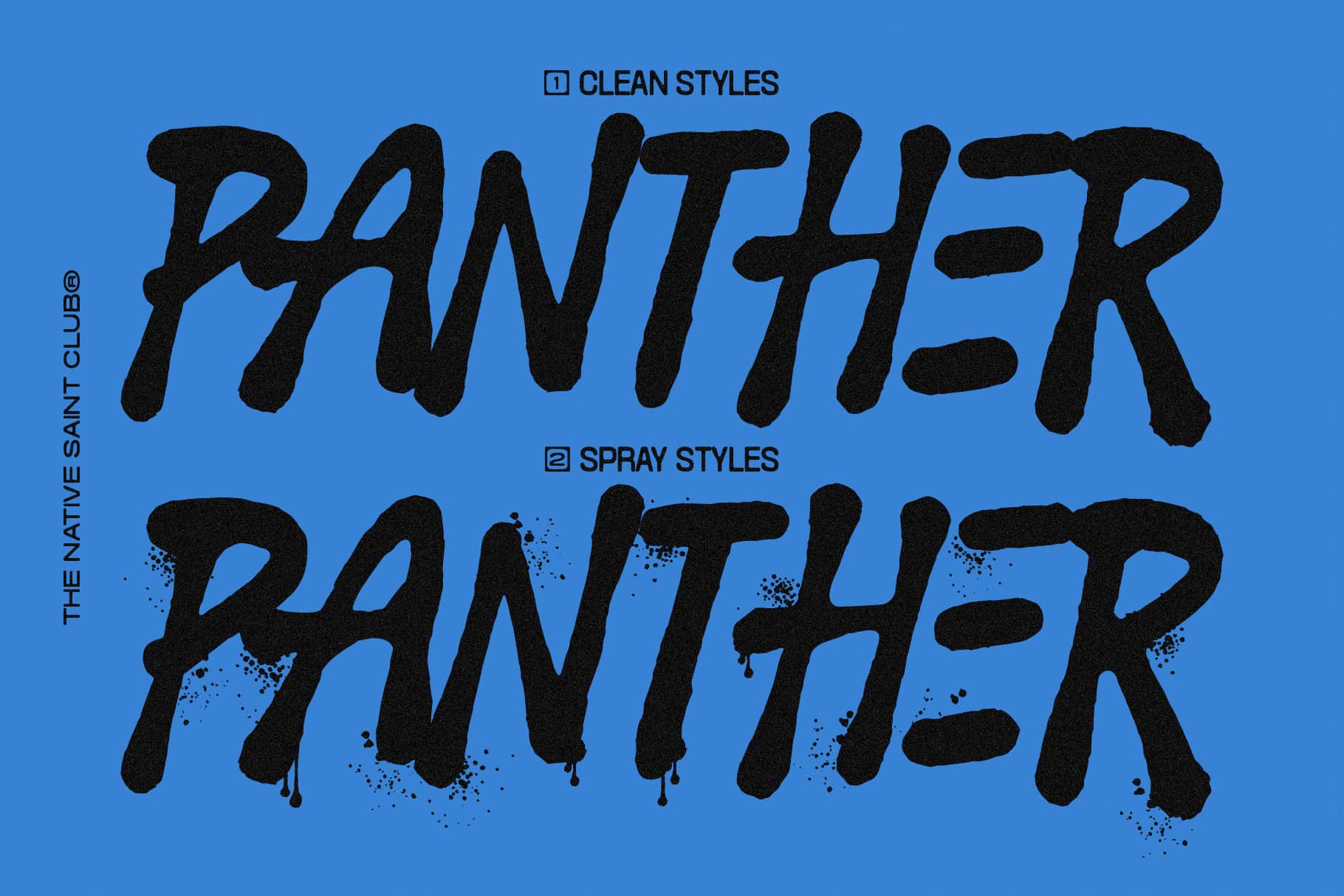 Bodark Typeface The Native Saint Club