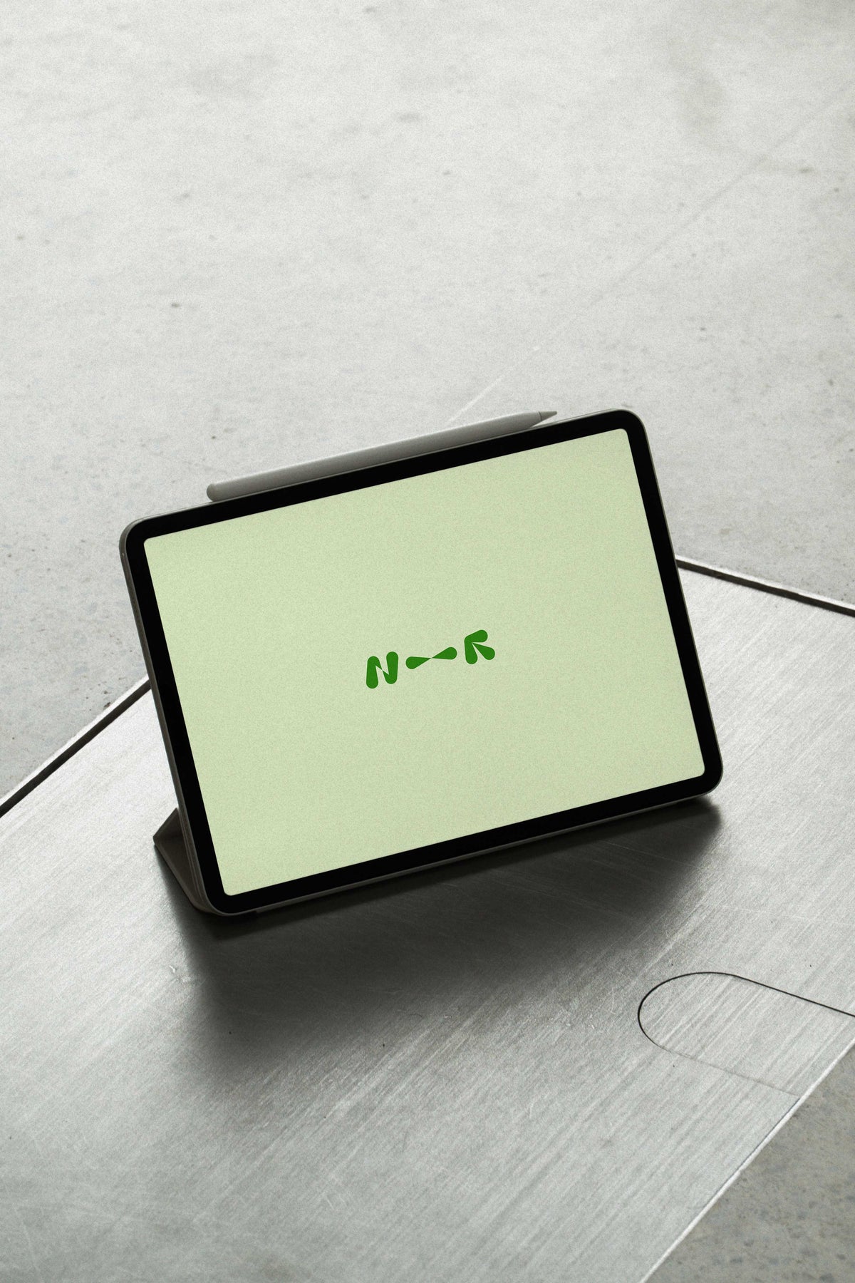 Industrial iPad Pro Mockup • LUX 006 New—Renew