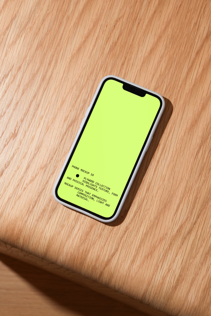 iPhone Mockup PW001 Just Form Mockups