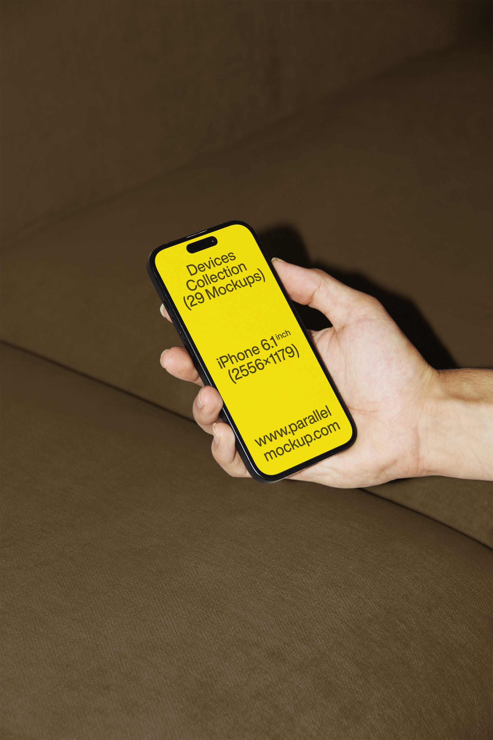 iPhone Mockup DE-A-01 Parallel Mockup