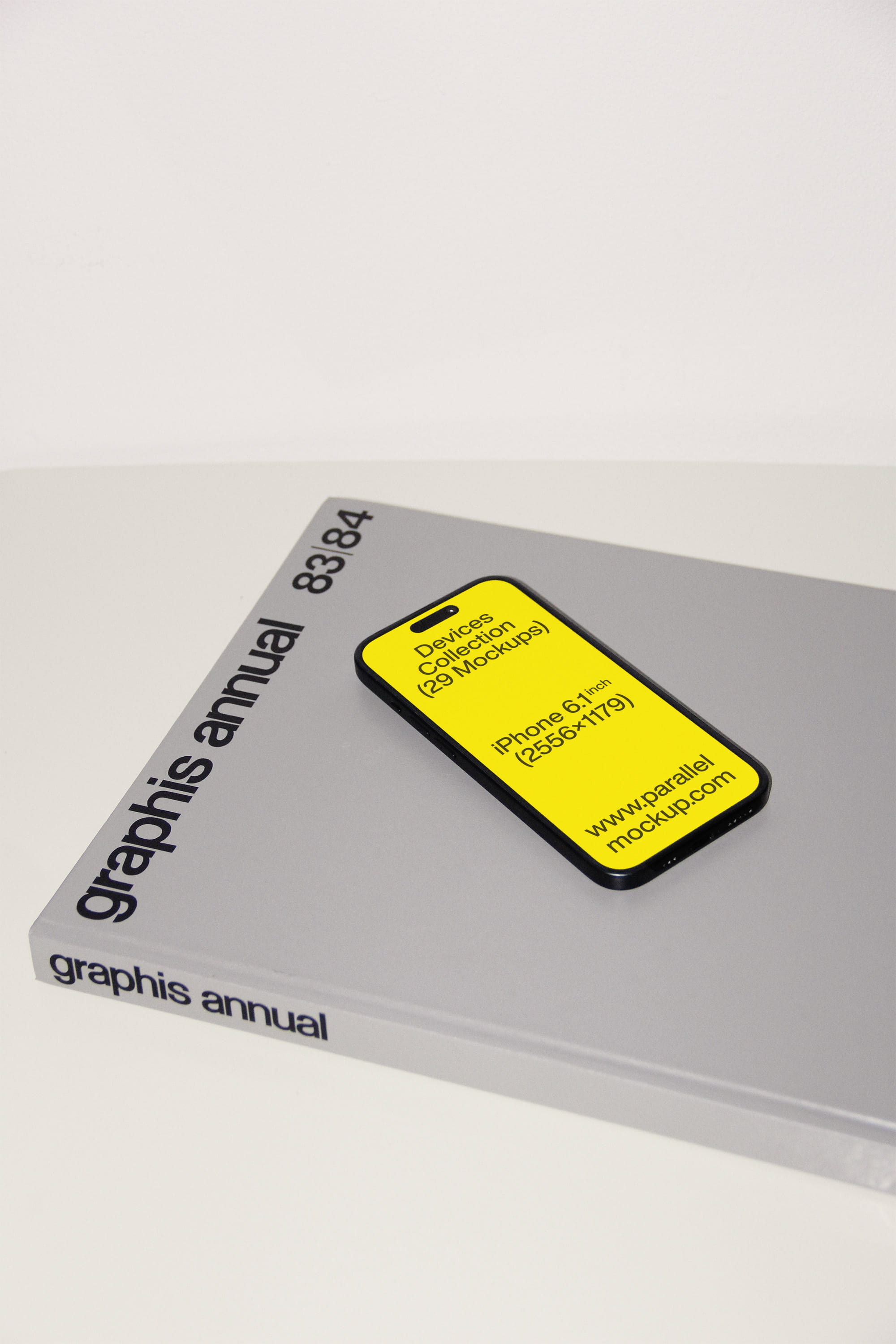 iPhone Mockup DE-A-05 Parallel Mockup