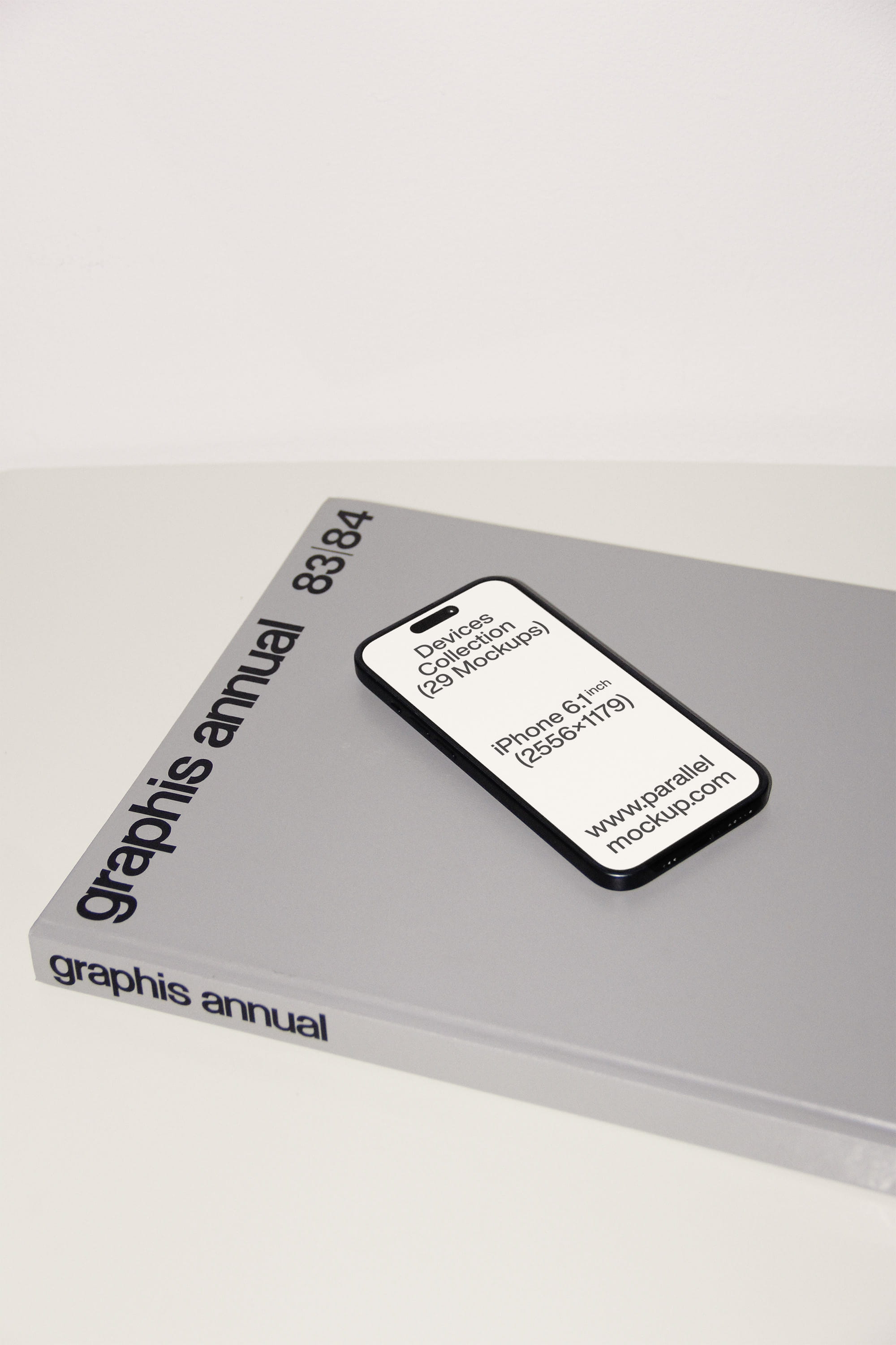 iPhone Mockup DE-A-05 Parallel Mockup