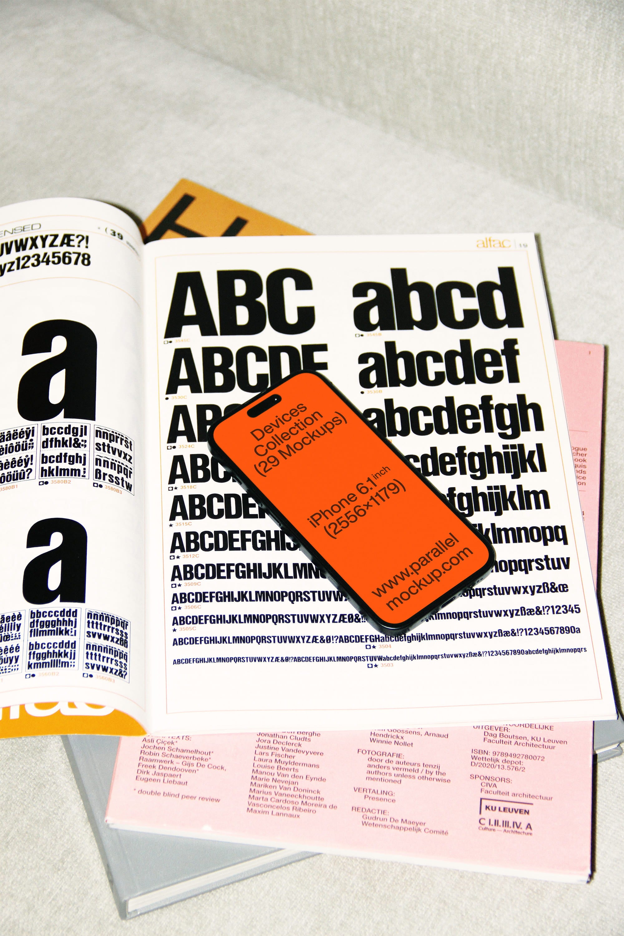 iPhone Mockup DE-A-20 Parallel Mockup