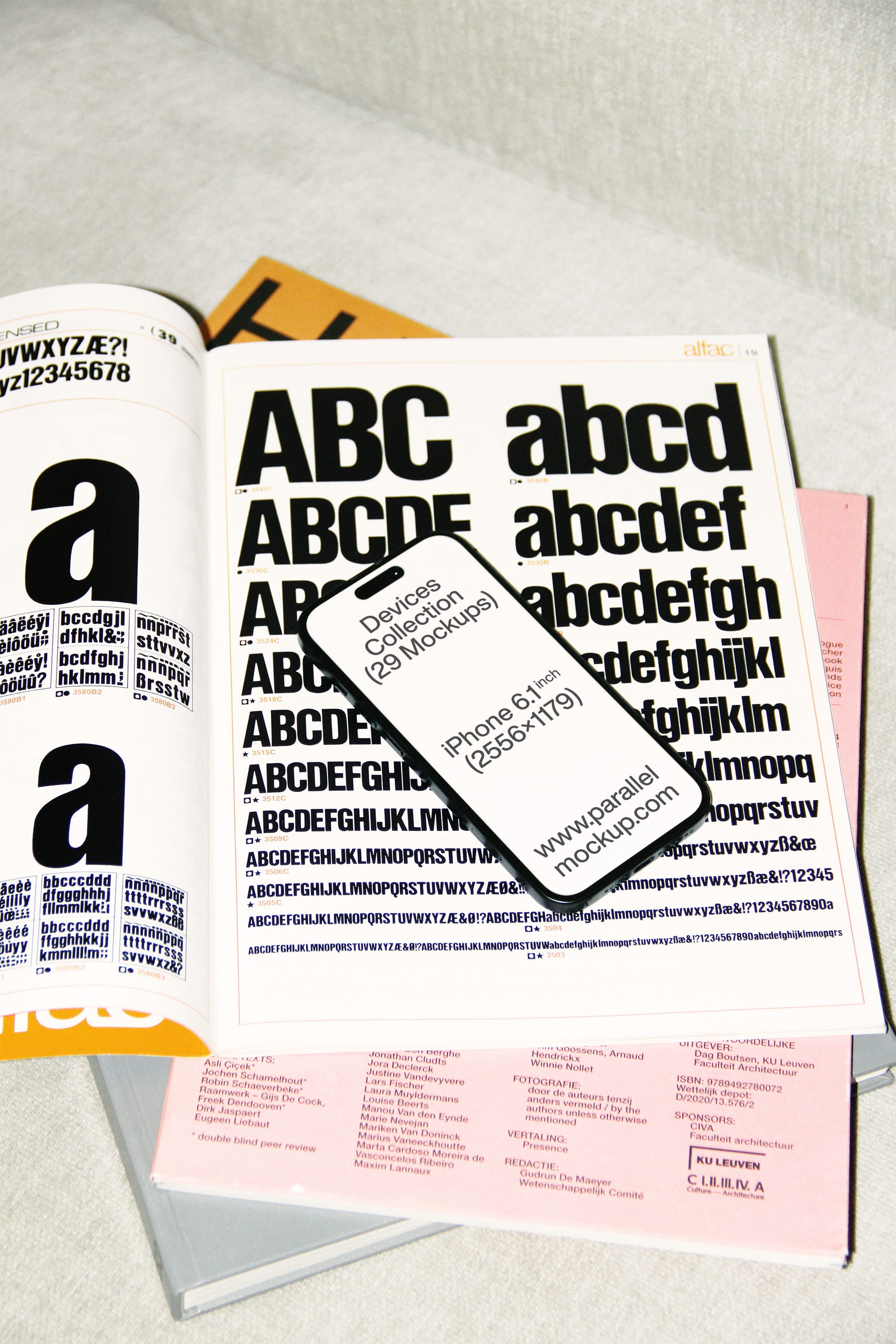 iPhone Mockup DE-A-20 Parallel Mockup