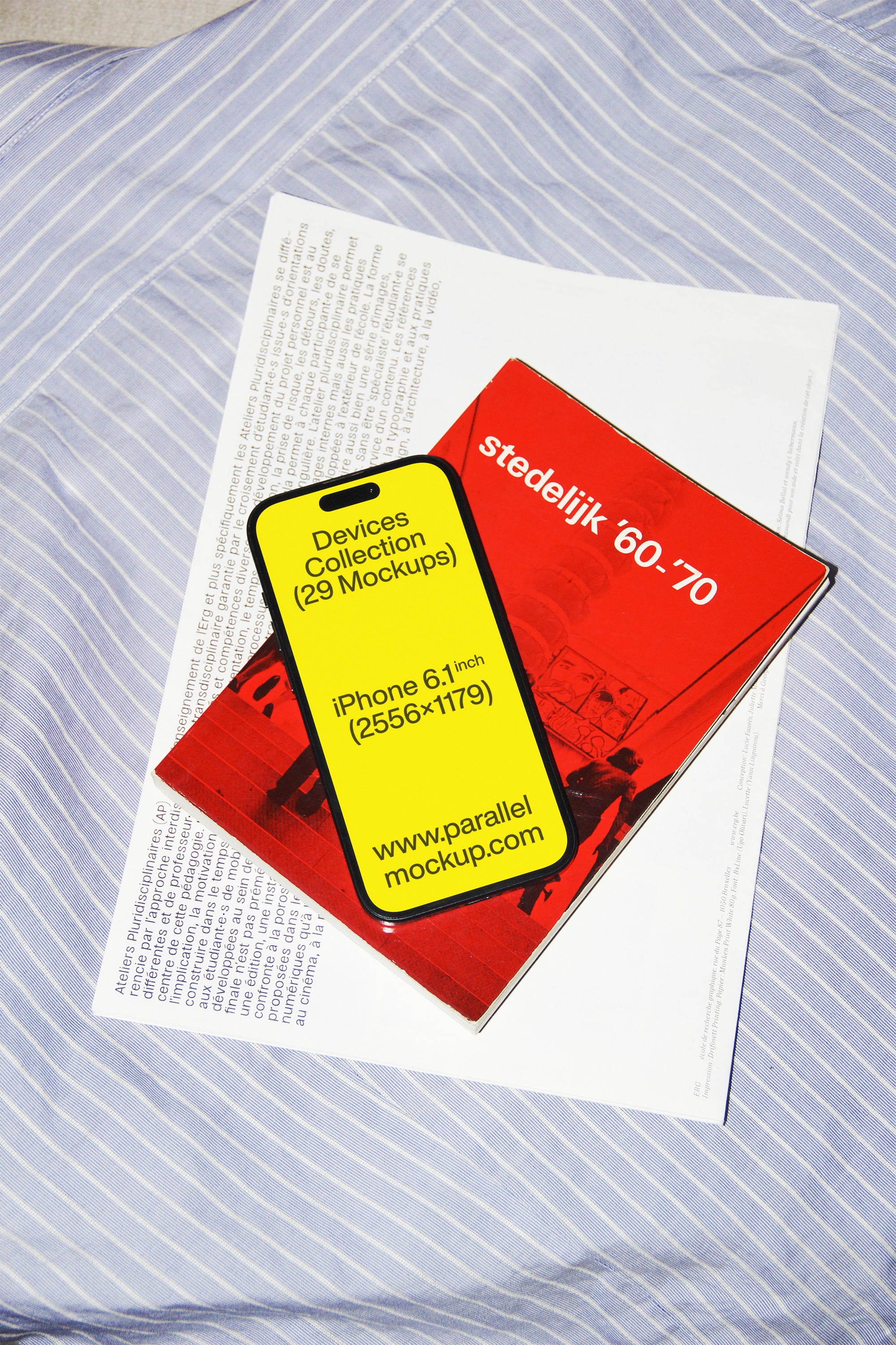 iPhone Mockup DE-A-28 Parallel Mockup