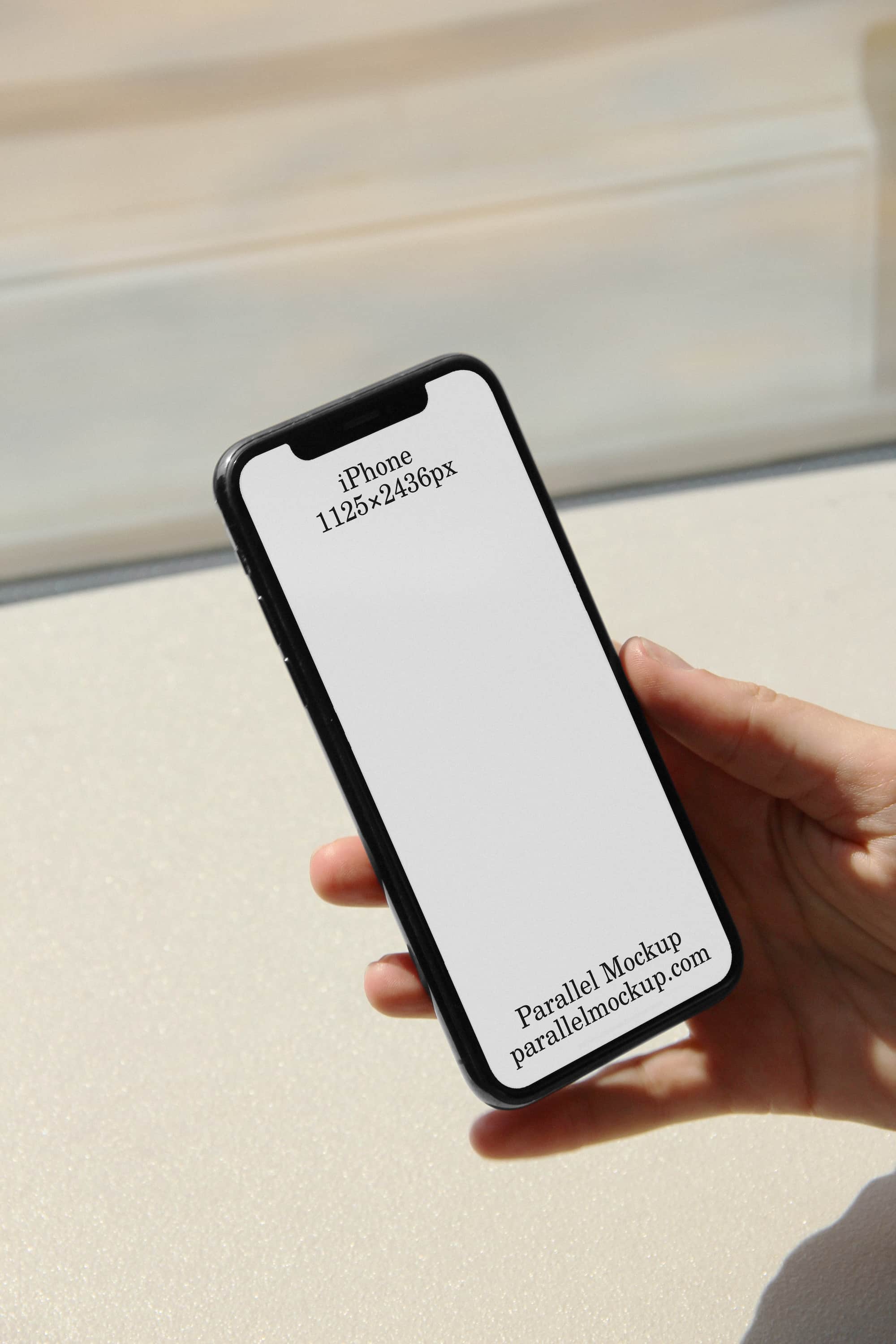 iPhone Mockup OF-A-03 Parallel Mockup