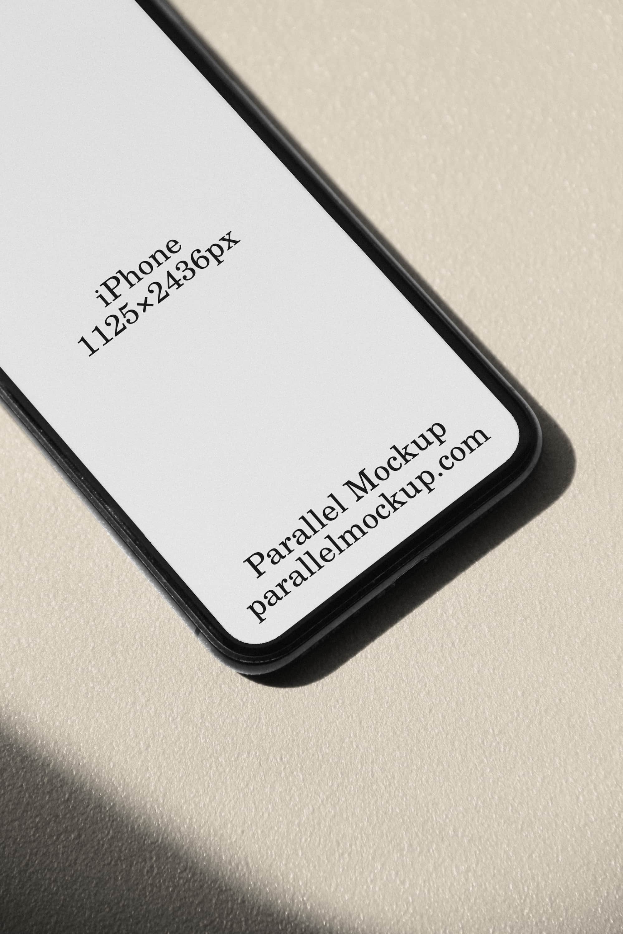 iPhone Mockup OF-A-06 Parallel Mockup