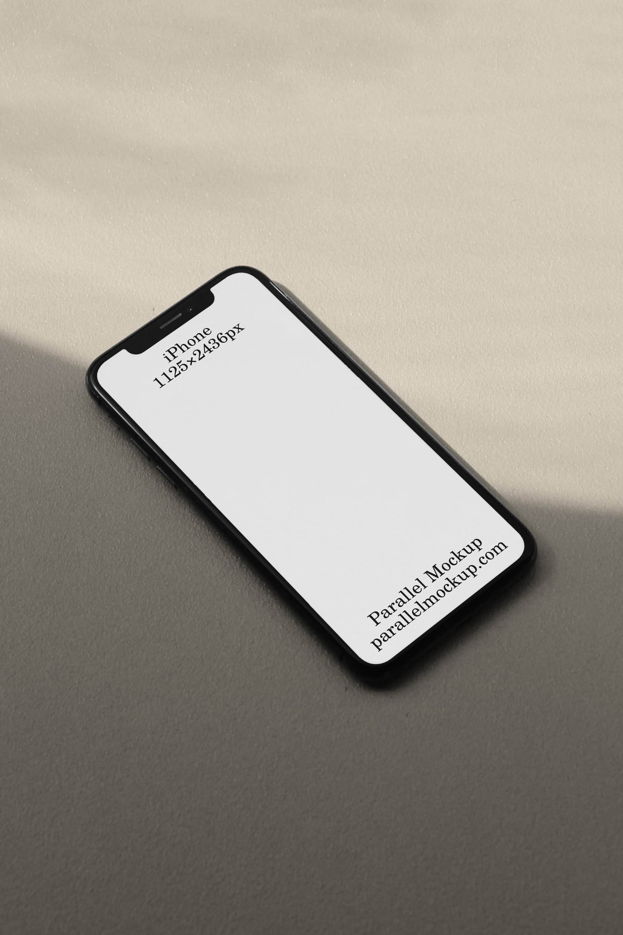 iPhone Mockup OF-A-08 Parallel Mockup