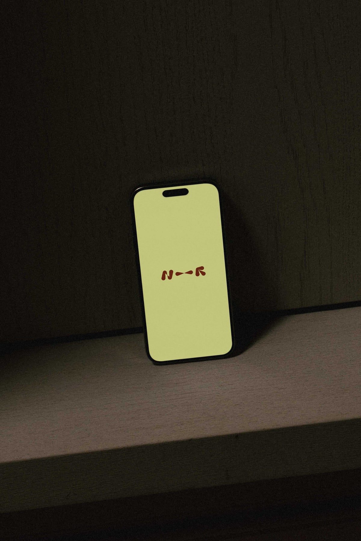 Stained Wood iPhone Pro Mockup • LUX 023 New—Renew
