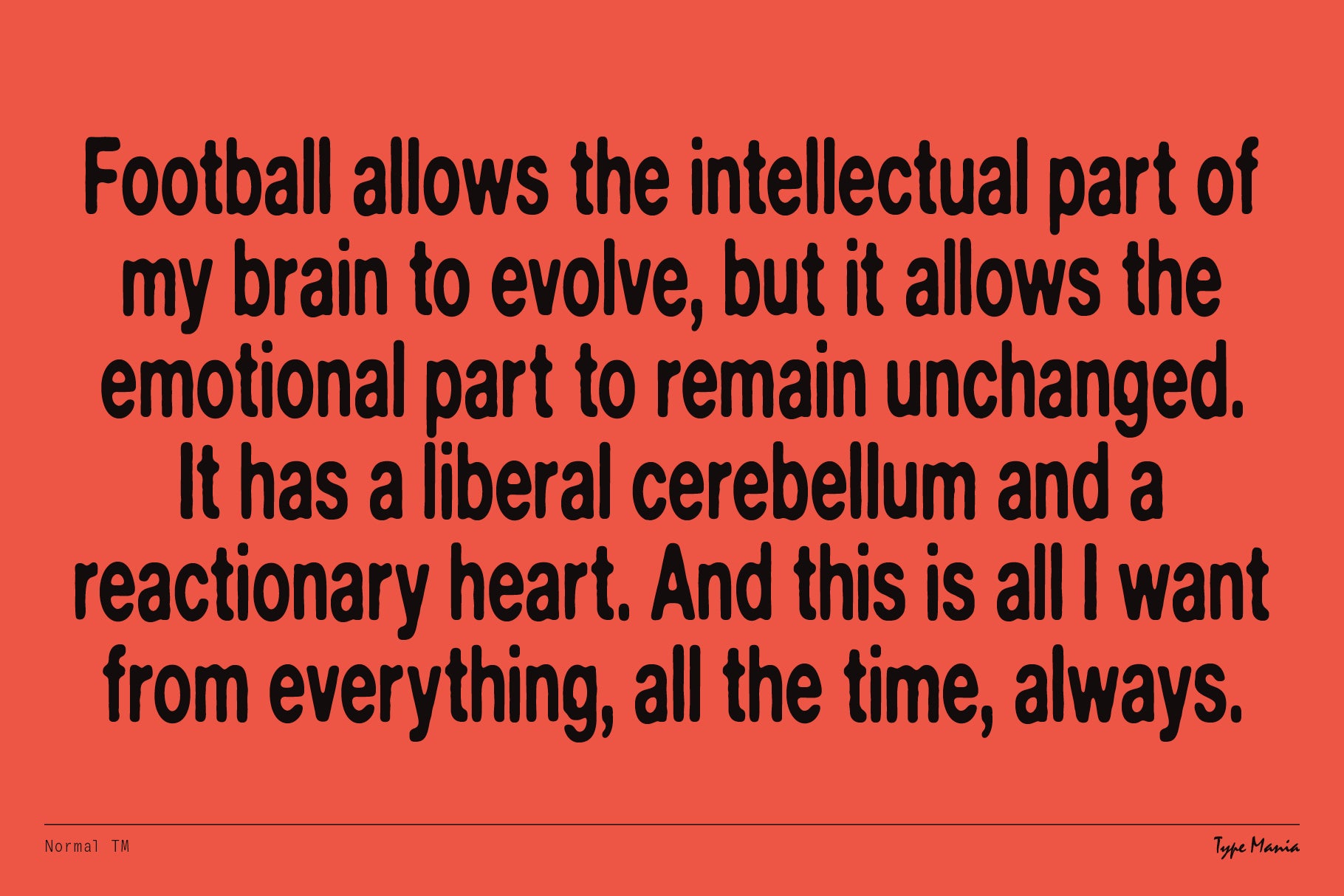 Normal TM Type Mania