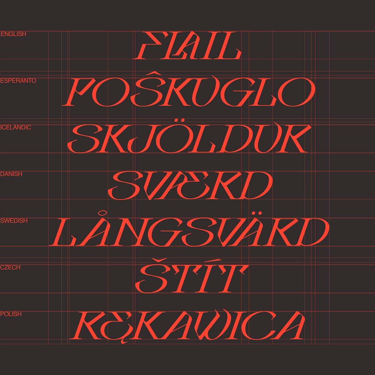 Kodai Typeface