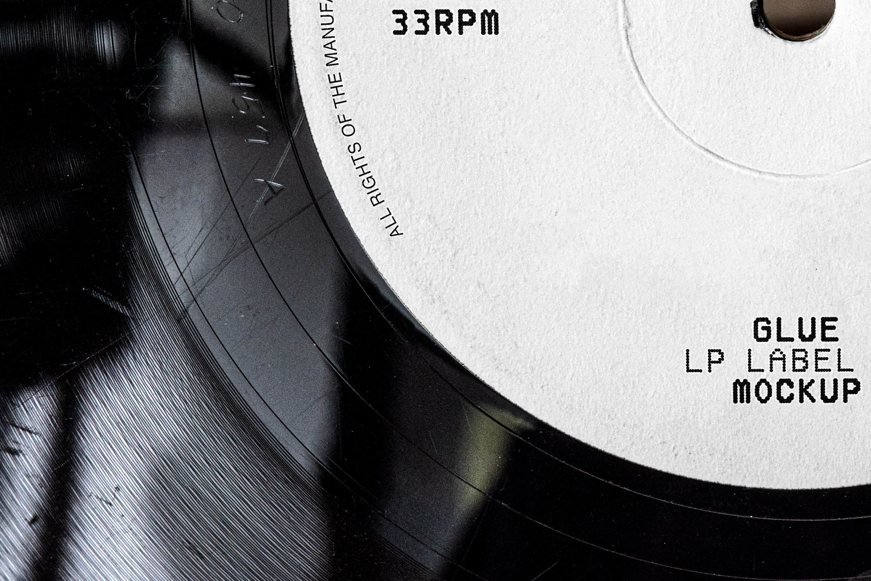 LP Label 01 Mockup Glue Lab