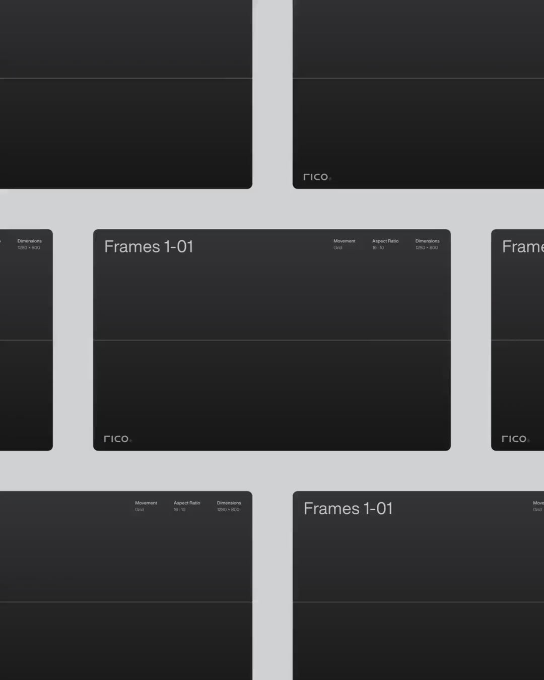 Frames Collection 01 (×8 Jitter Templates) Rico® Supply