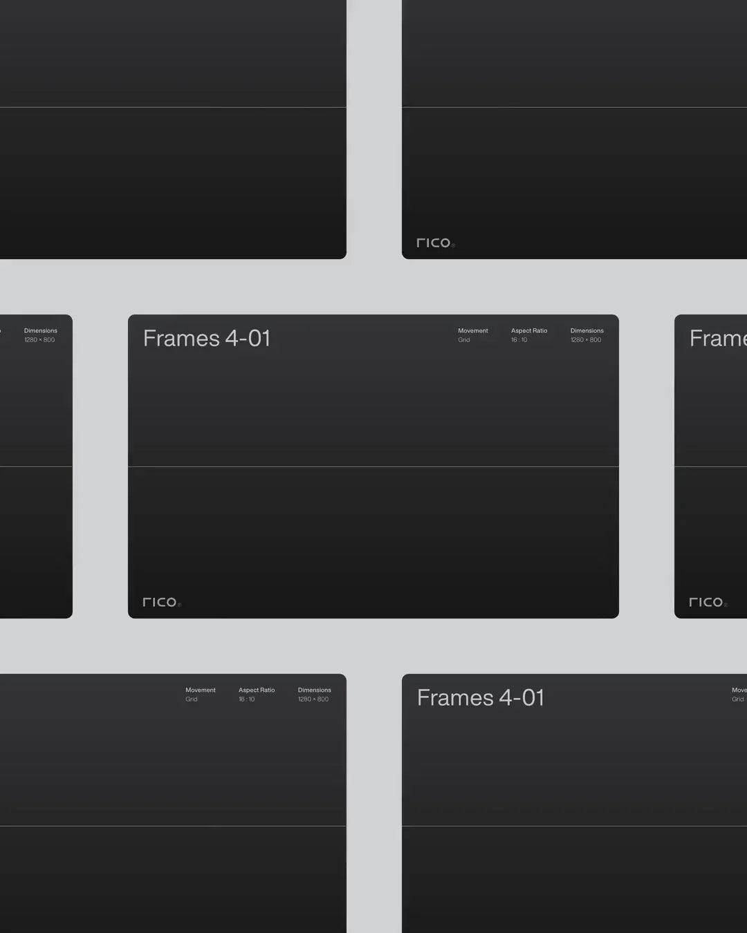 Frames 04-1 - Jitter Template Rico® Supply