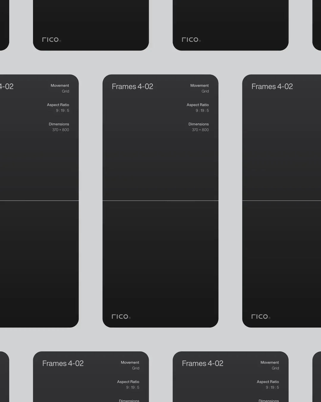 Frames 04-2 - Jitter Template Rico® Supply