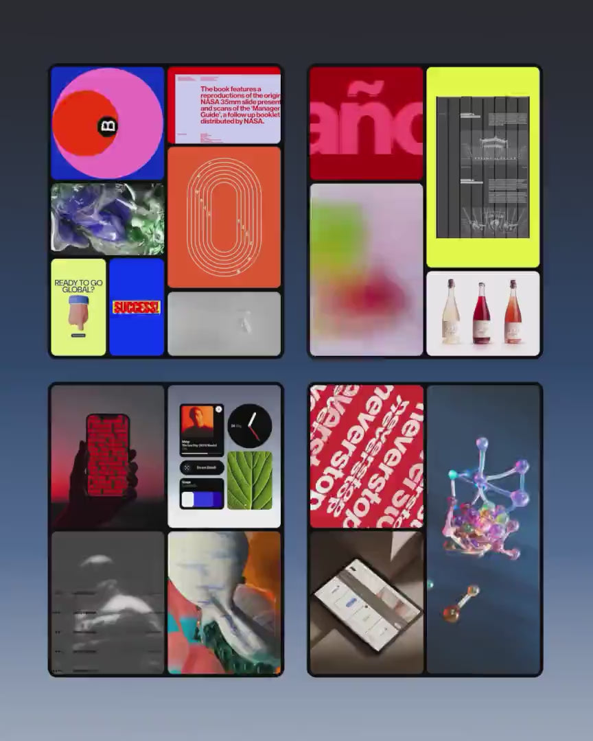 Bento Bundle (×4 After Effects Templates)