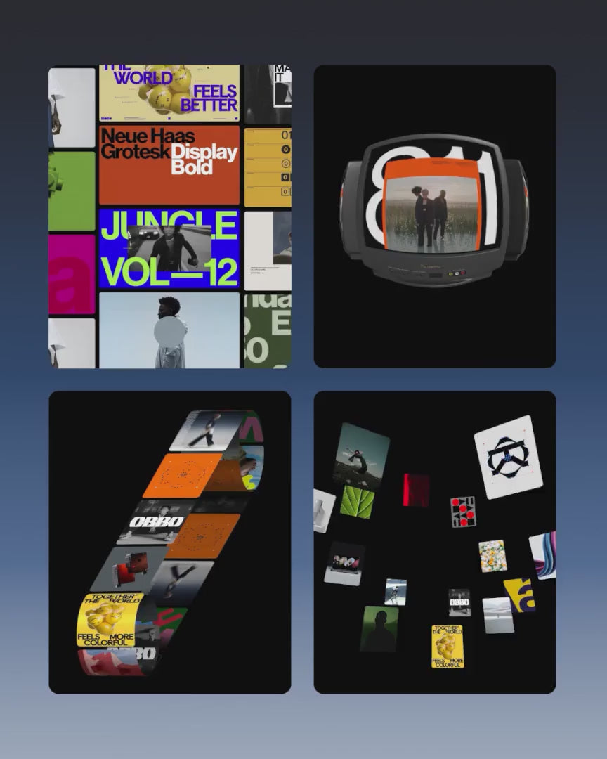 Big Beautiful Bundle (×4 After Effects Templates)