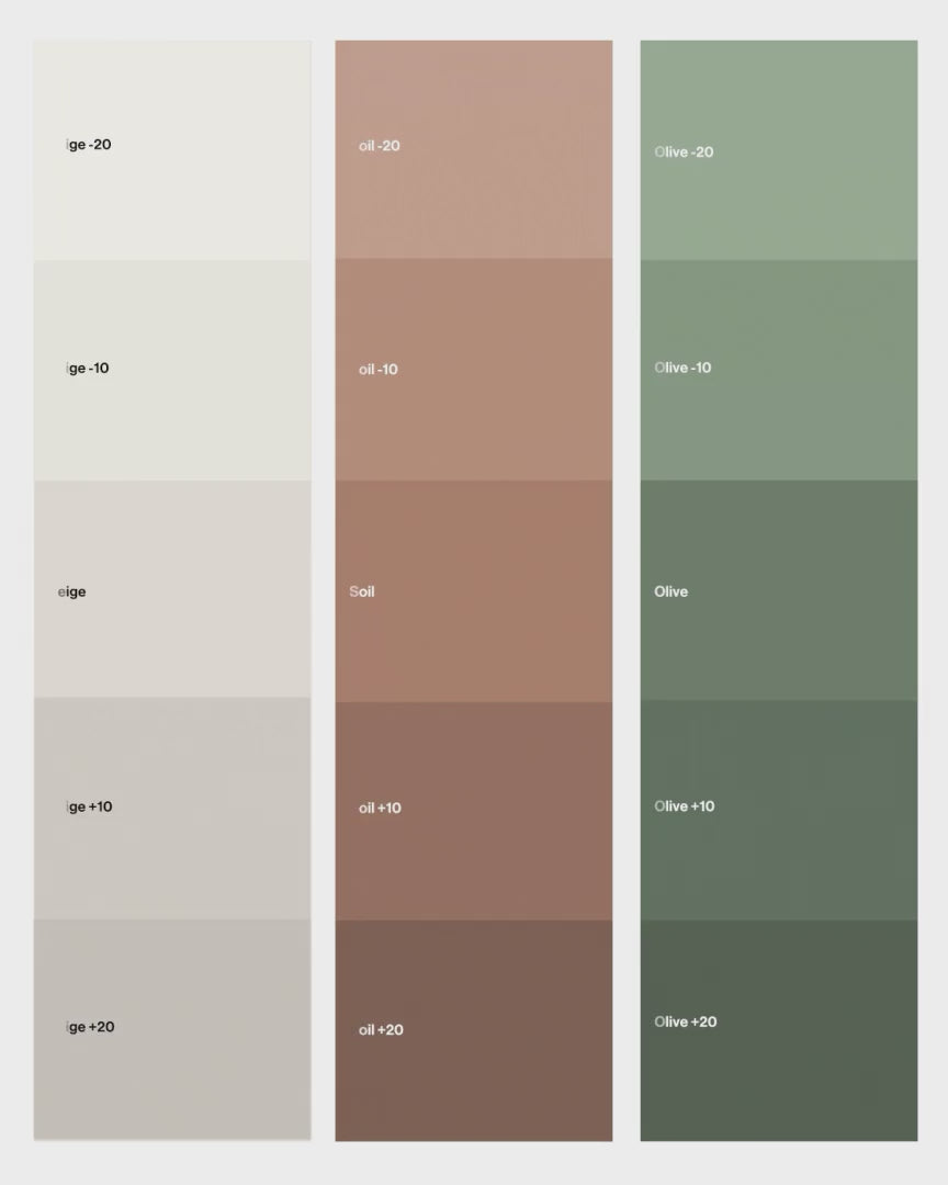 Colors Showcase One - After Effects Template