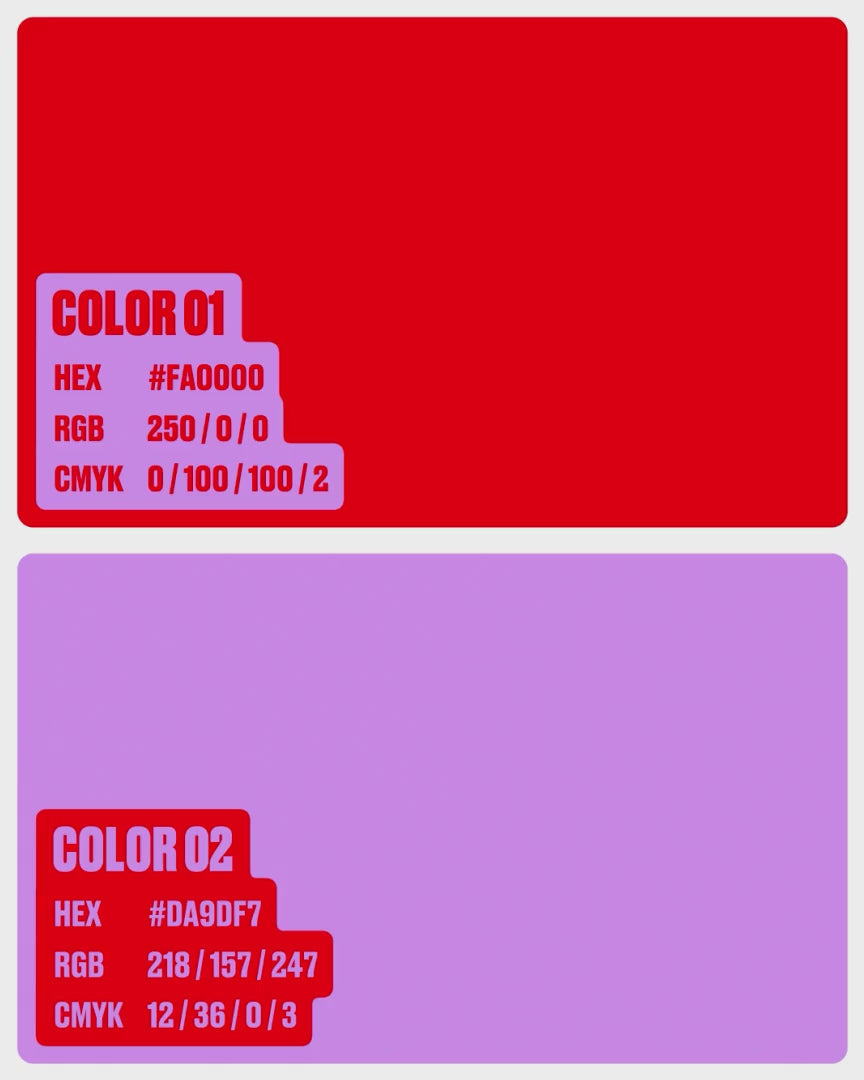 Colors Showcase Two - After Effects Template