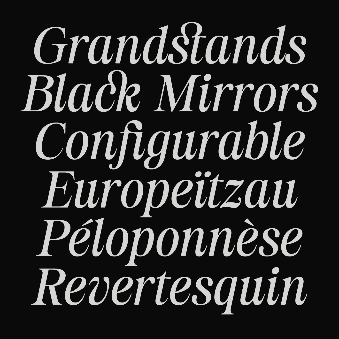 Estetika Maison Typeface The Native Saint Club
