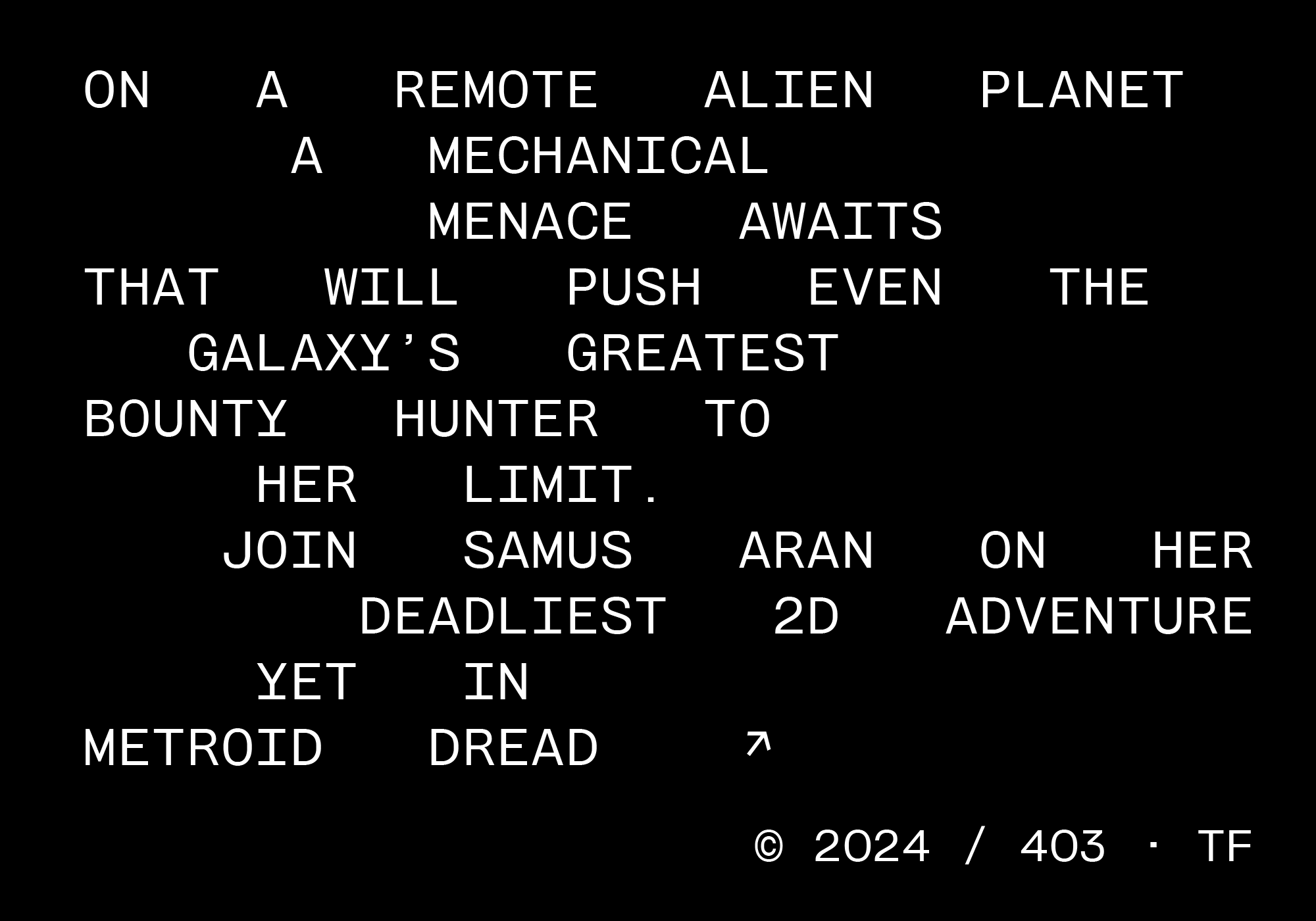 403 Mono 403TF