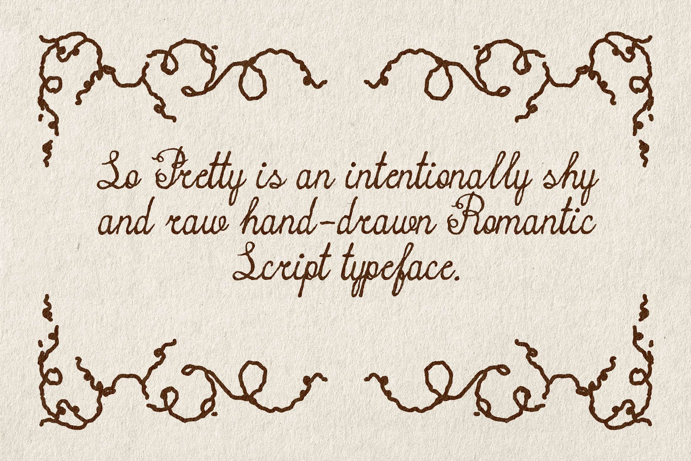 So Pretty Typeface Softulka