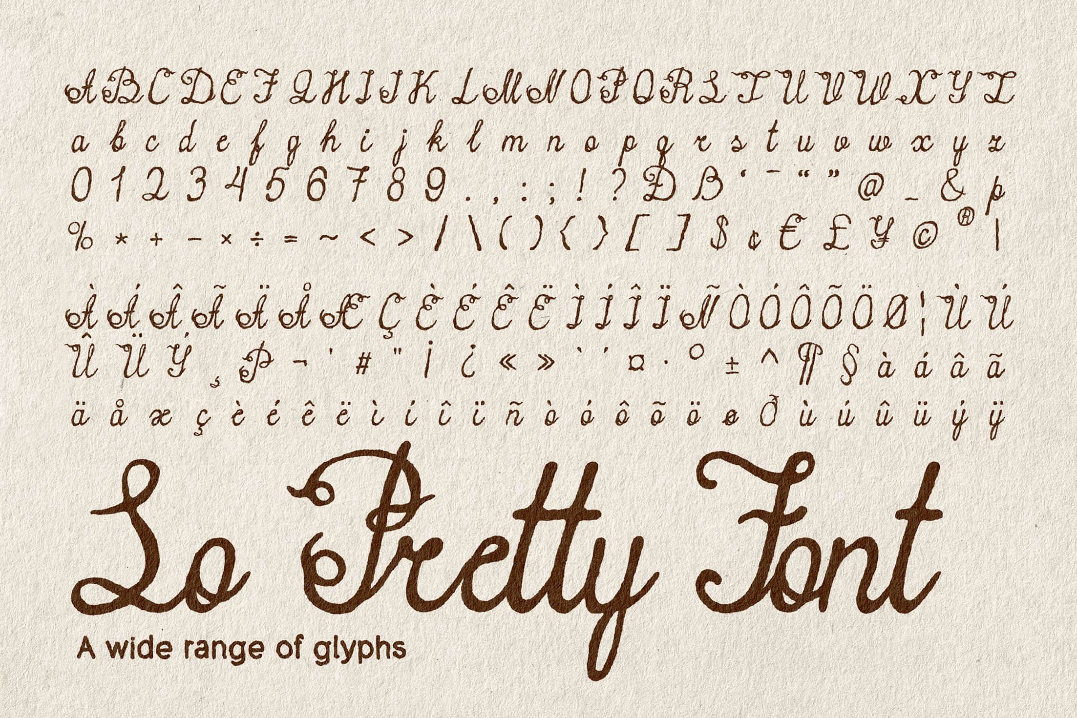 So Pretty Typeface Softulka