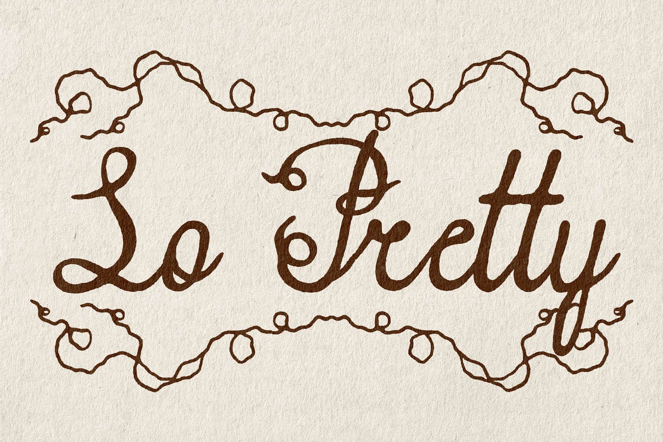 So Pretty Typeface Softulka