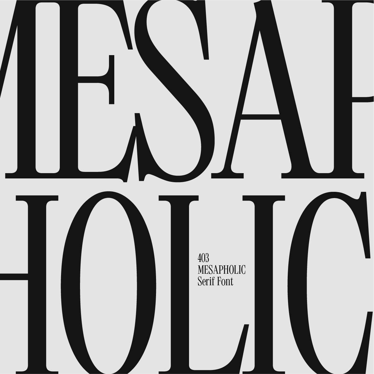403 Mesapholic 403TF