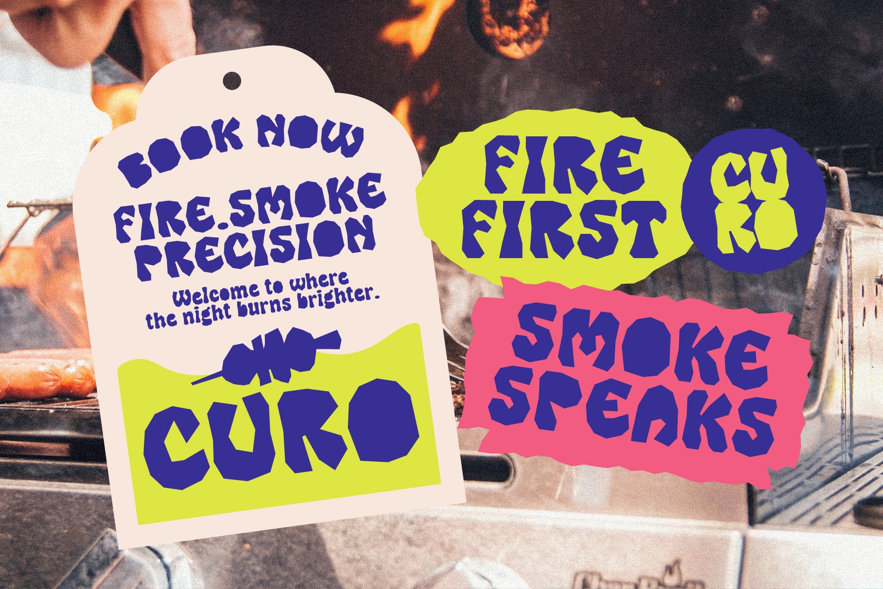 Surfo Cutout Font The Native Saint Club