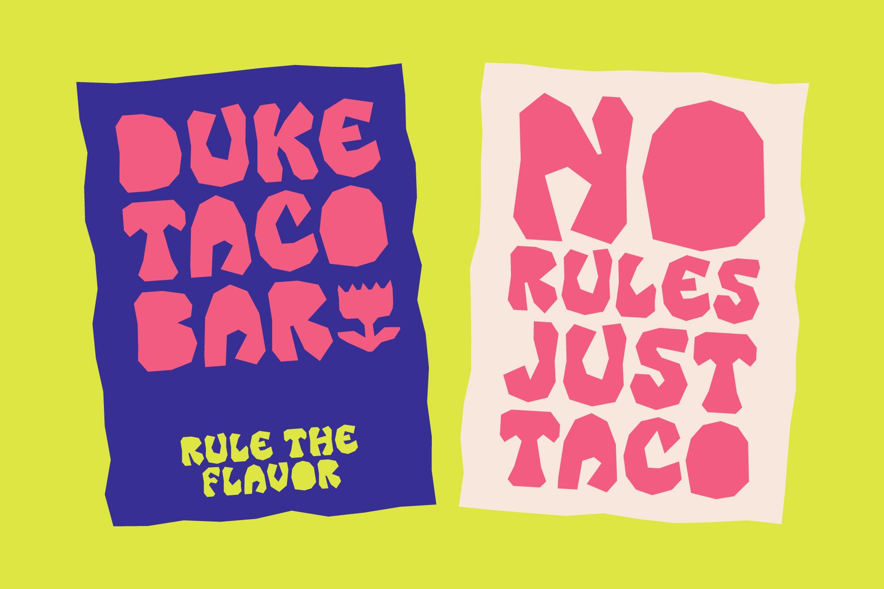 Surfo Cutout Font The Native Saint Club