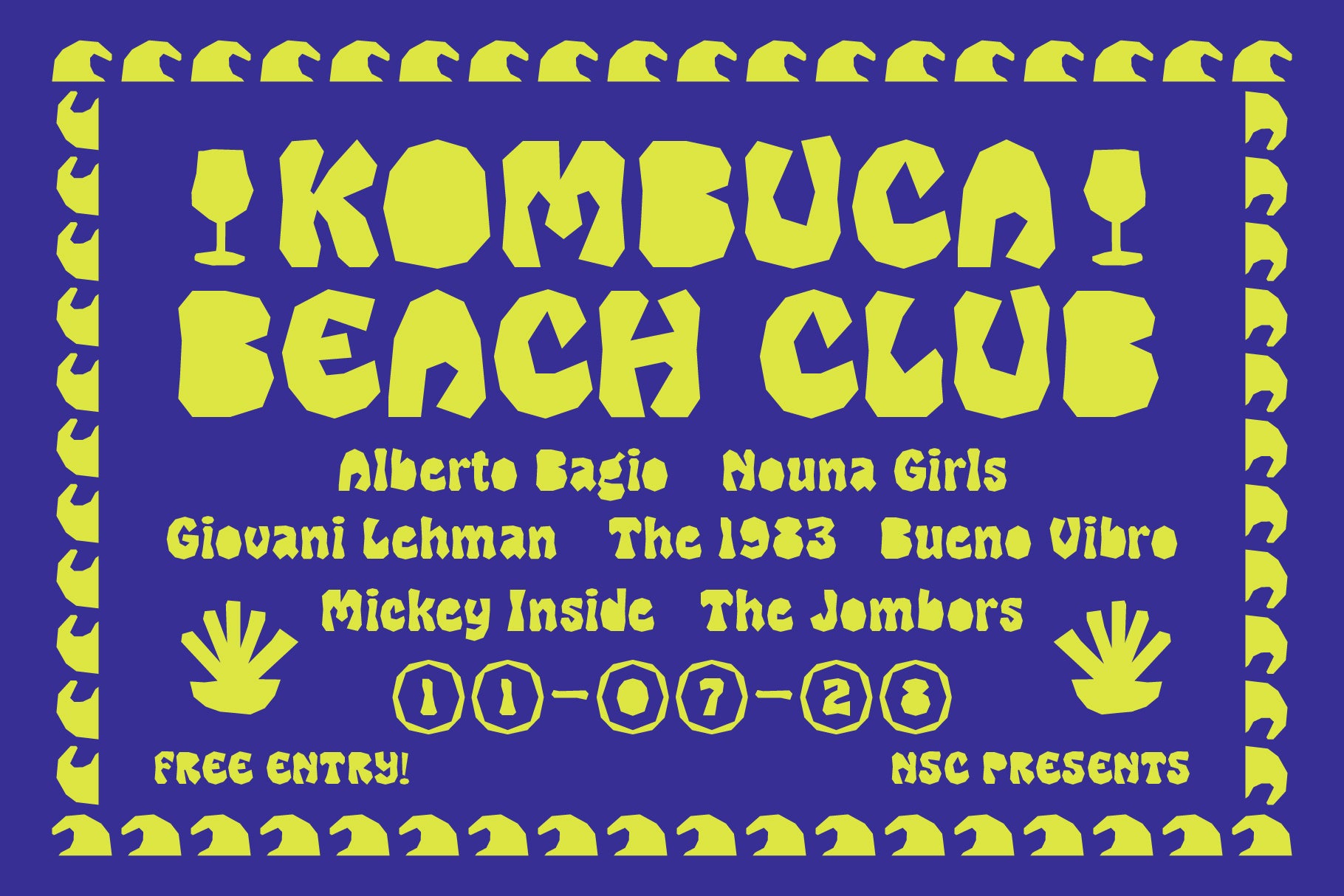 Surfo Cutout Font The Native Saint Club