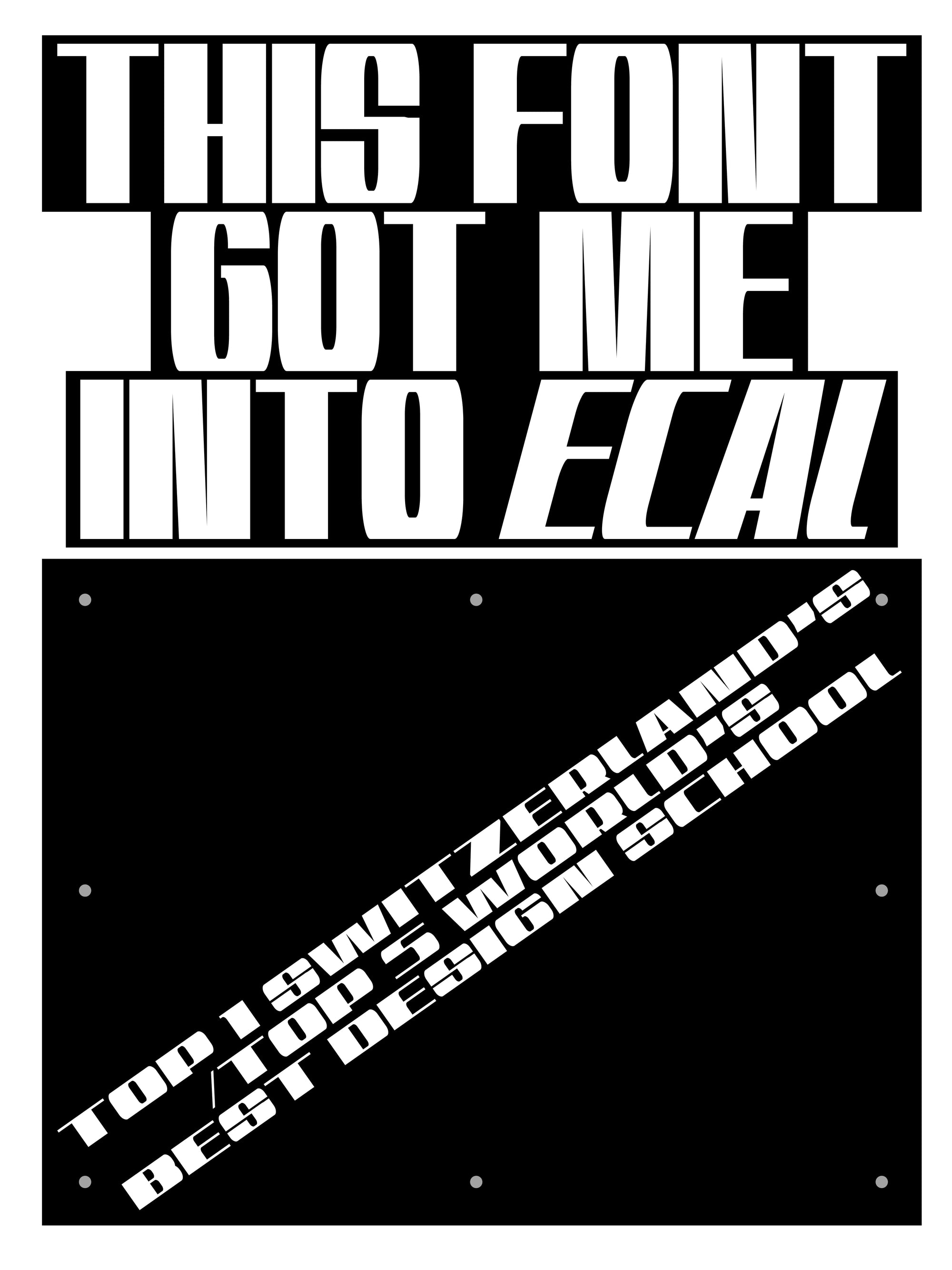 Ultra Mono Typeface Maxime Thill