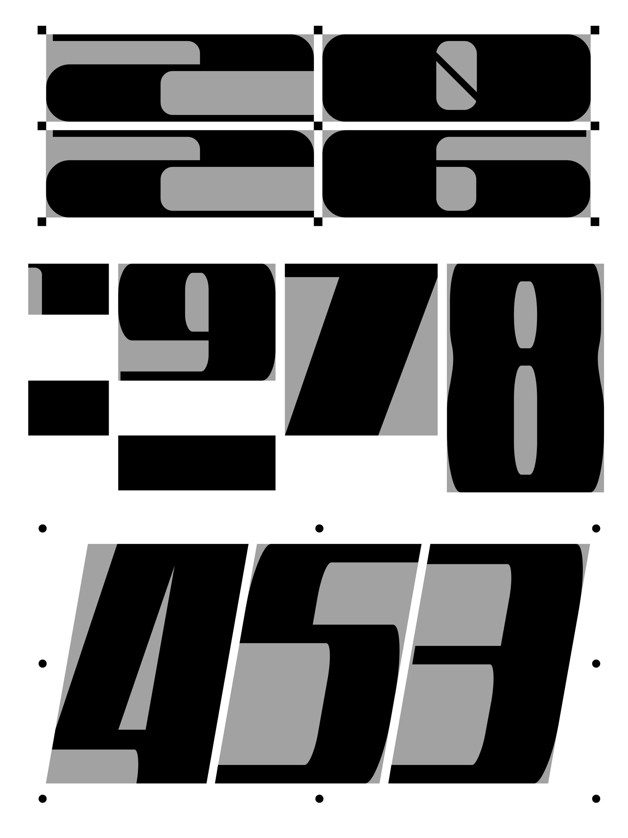 Ultra Mono Typeface Maxime Thill