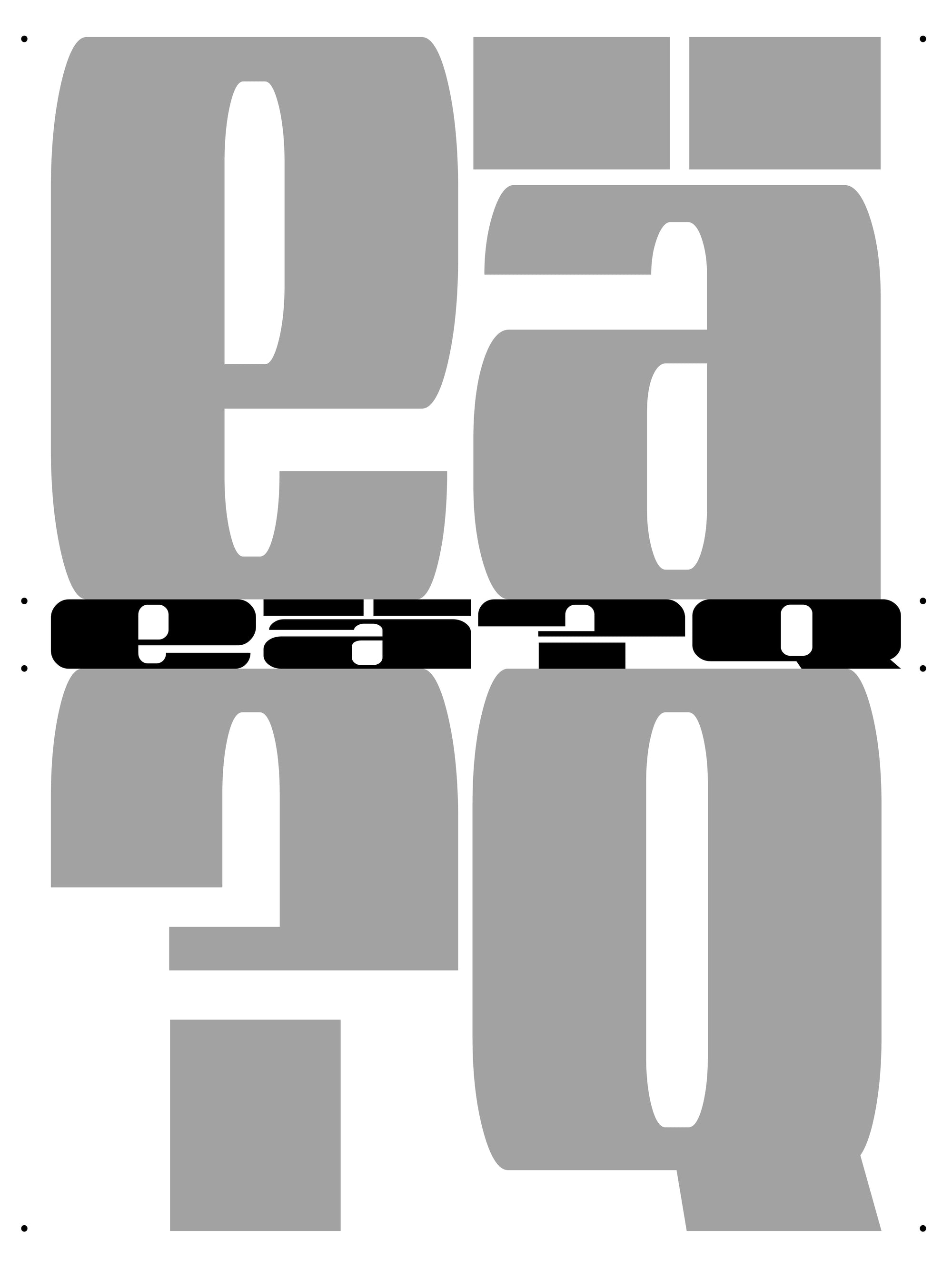 Ultra Mono Typeface Maxime Thill