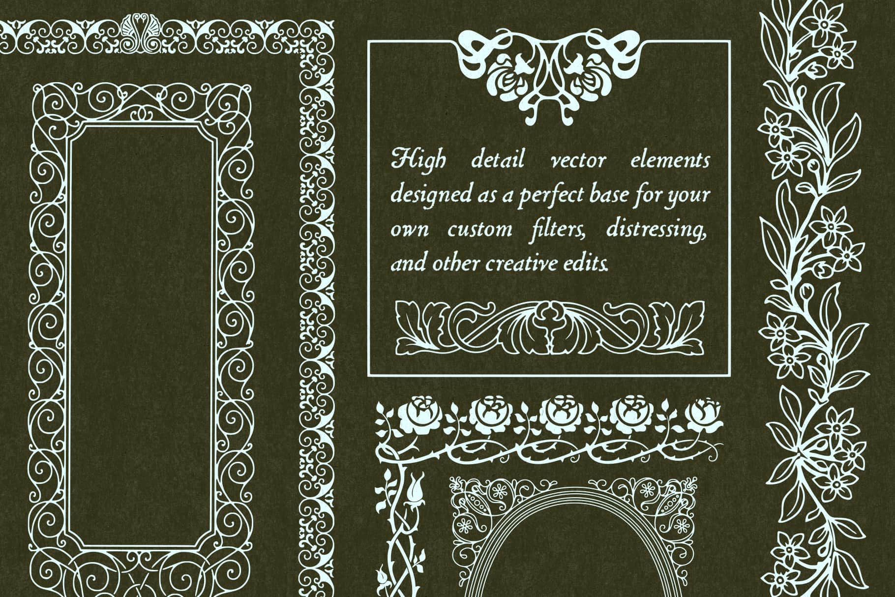 The Decorative Frame & Border Repository (Vol.2) MiksKS